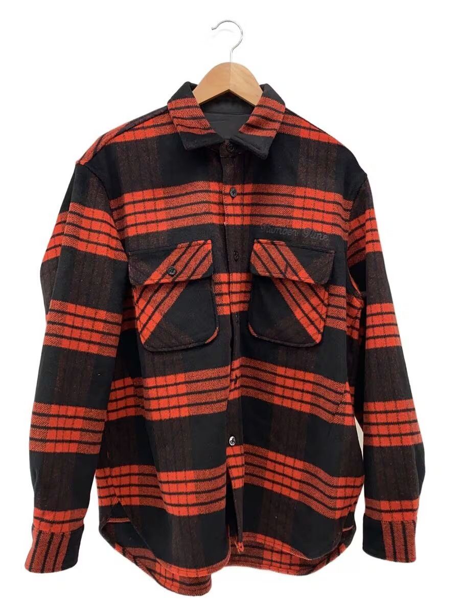 Number (N)ine Number Niners Plaid Wool Button Shirt Size US L / EU 52-54 / 3 - 1 Thumbnail