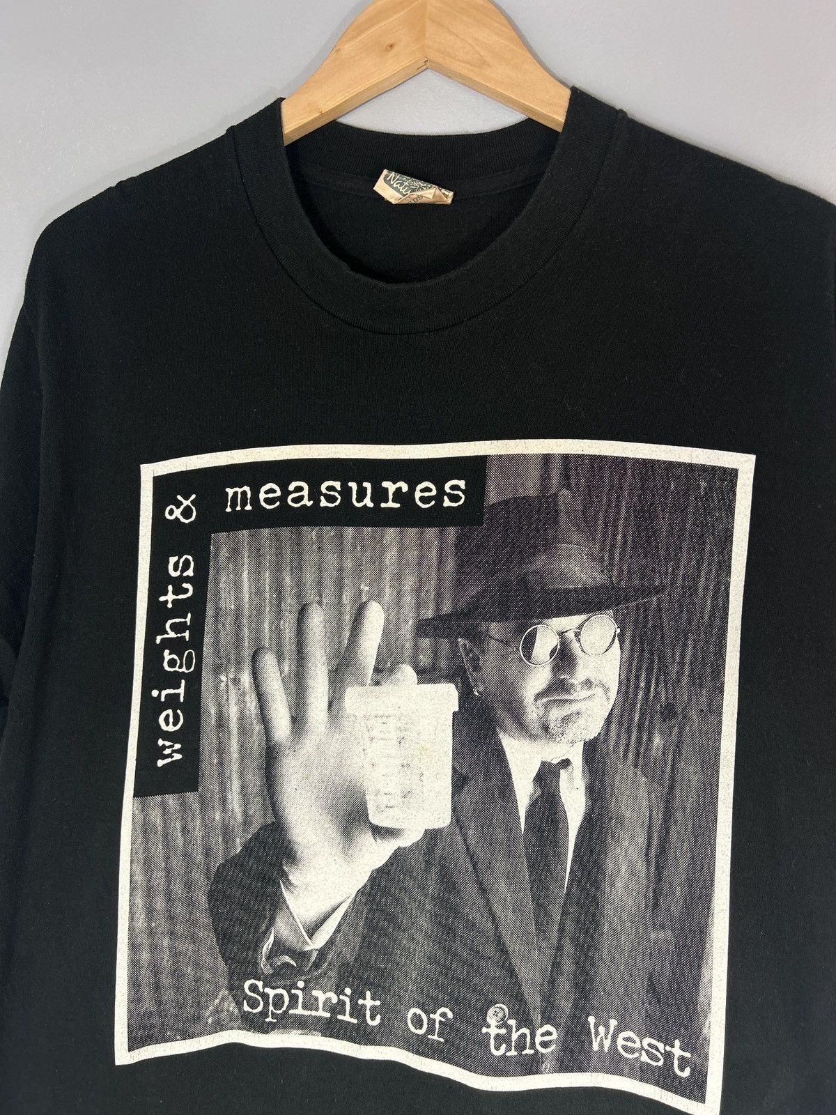 Vintage Vintage 1997 Spirit of the West Weights & Measures Tour Tee Size US L / EU 52-54 / 3 - 2 Thumbnail