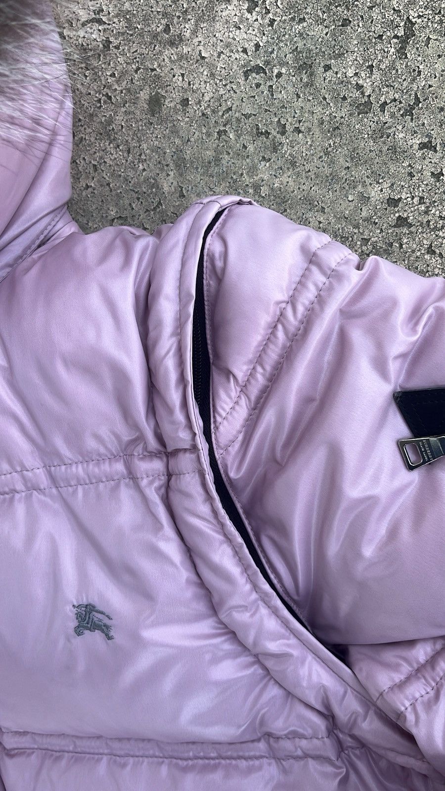 Burberry Burberry Black Label Real Fur Jacket Glossy Pink Size US M / EU 48-50 / 2 - 7 Thumbnail