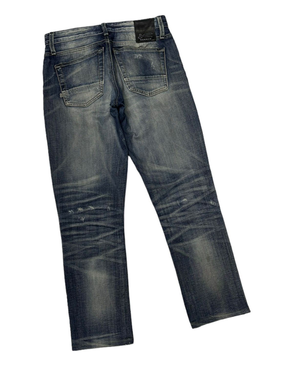 DENHAM DENHAM RAZOR SLIM FIT DISTRESSED DENIM JEANS Size US 29 - 4 Thumbnail