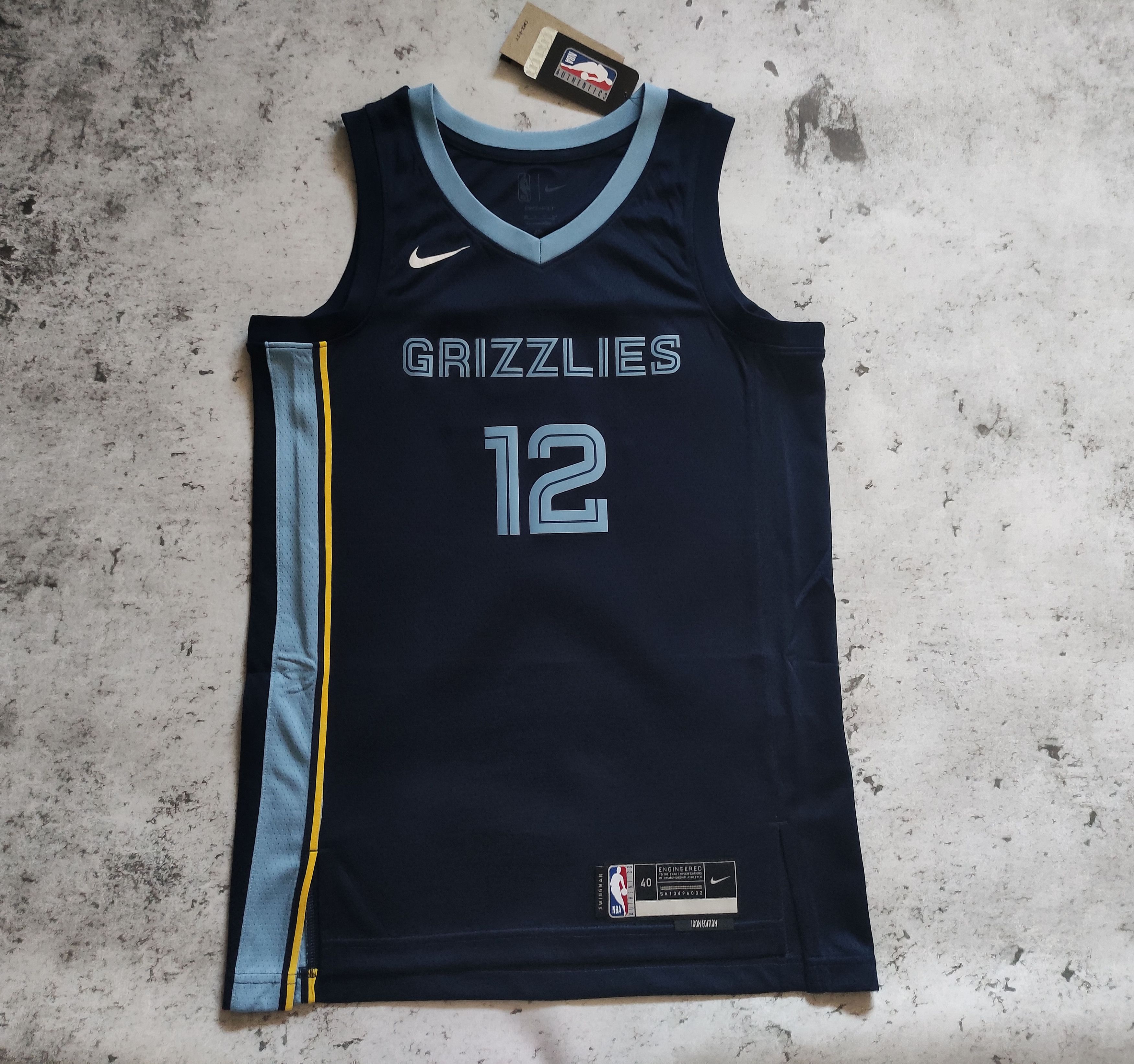Nike NIKE SWINGMAN MEMPHIS GRIZZLIES ICON EDITION 2022 DN2010-419 Size US S / EU 44-46 / 1 - 1 Thumbnail
