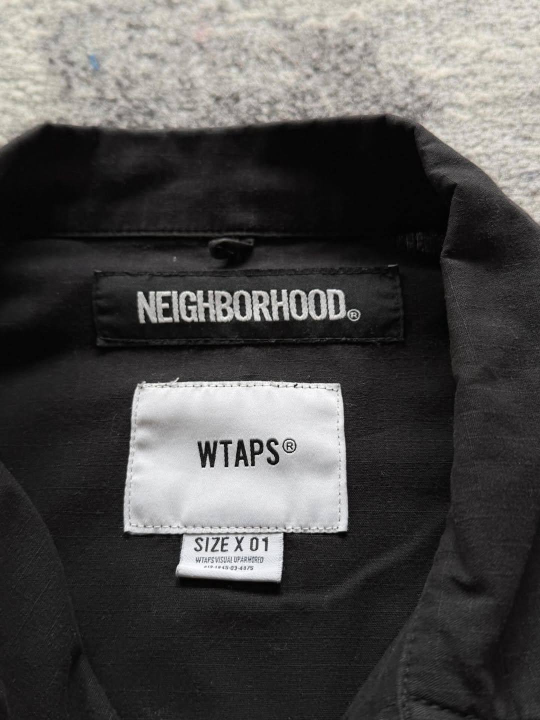 Neighborhood × Wtaps Wtaps x Neighborhood Longsleeve Shirt / Shirt Jacket 19AW Size US S / EU 44-46 / 1 - 4 Thumbnail