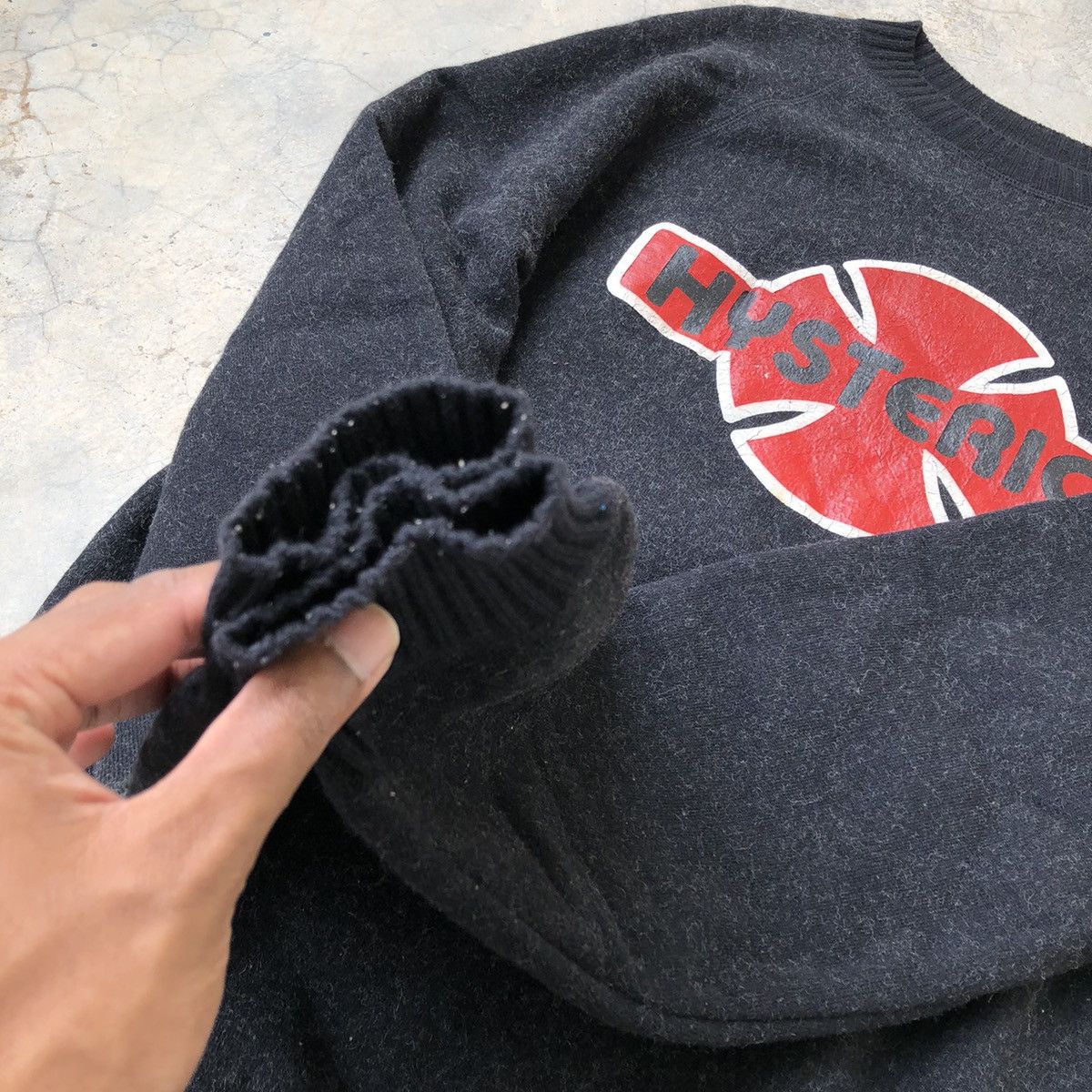 Hysteric Glamour Vintage Wool Hysteric Glamour Independent Truck Co. Knitwear Size US L / EU 52-54 / 3 - 5 Thumbnail