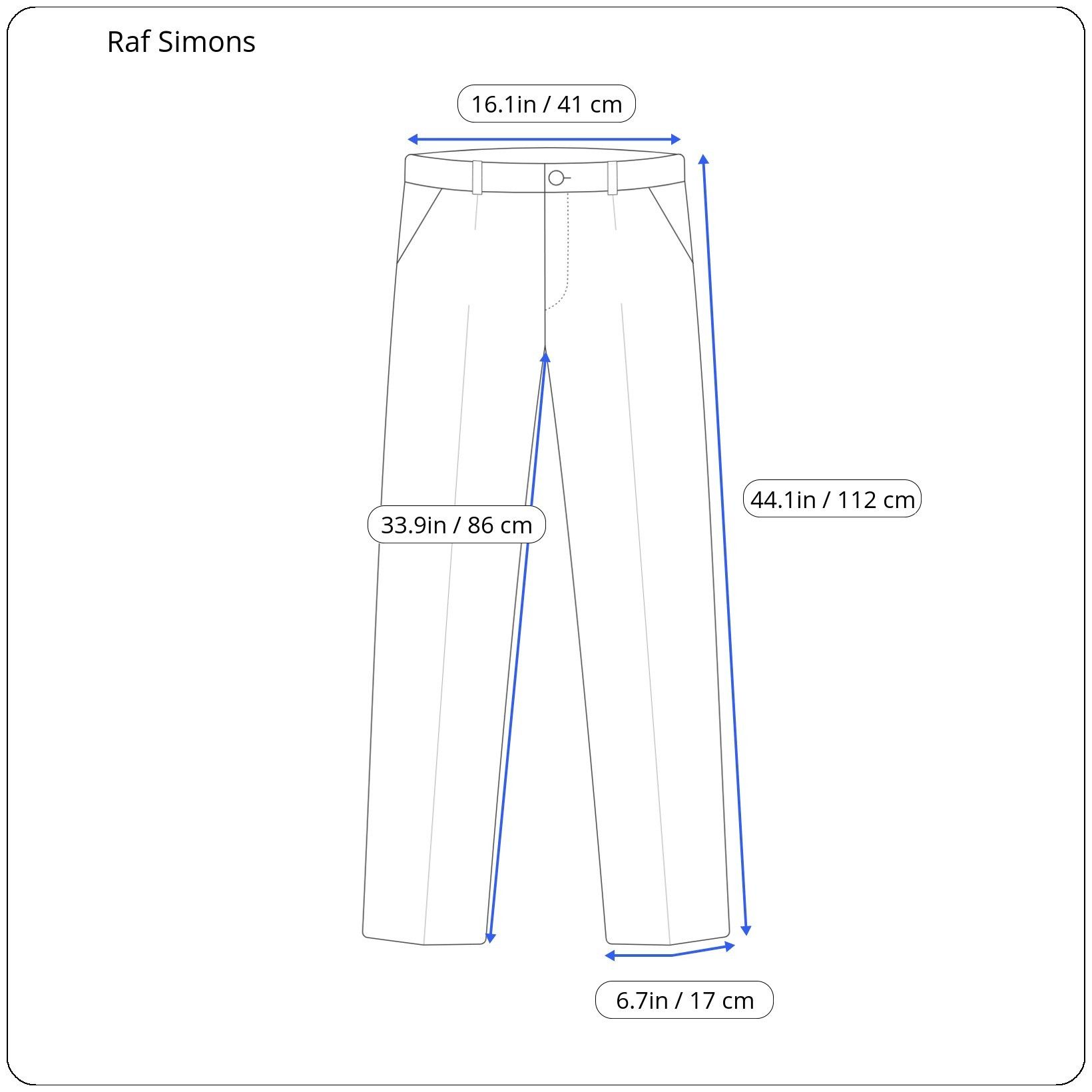 Fred Perry × Raf Simons ⚡️QUICK SALE⚡️Raf Simons x Fred Perry Black Pants Trousers Size US 32 / EU 48 - 6 Thumbnail