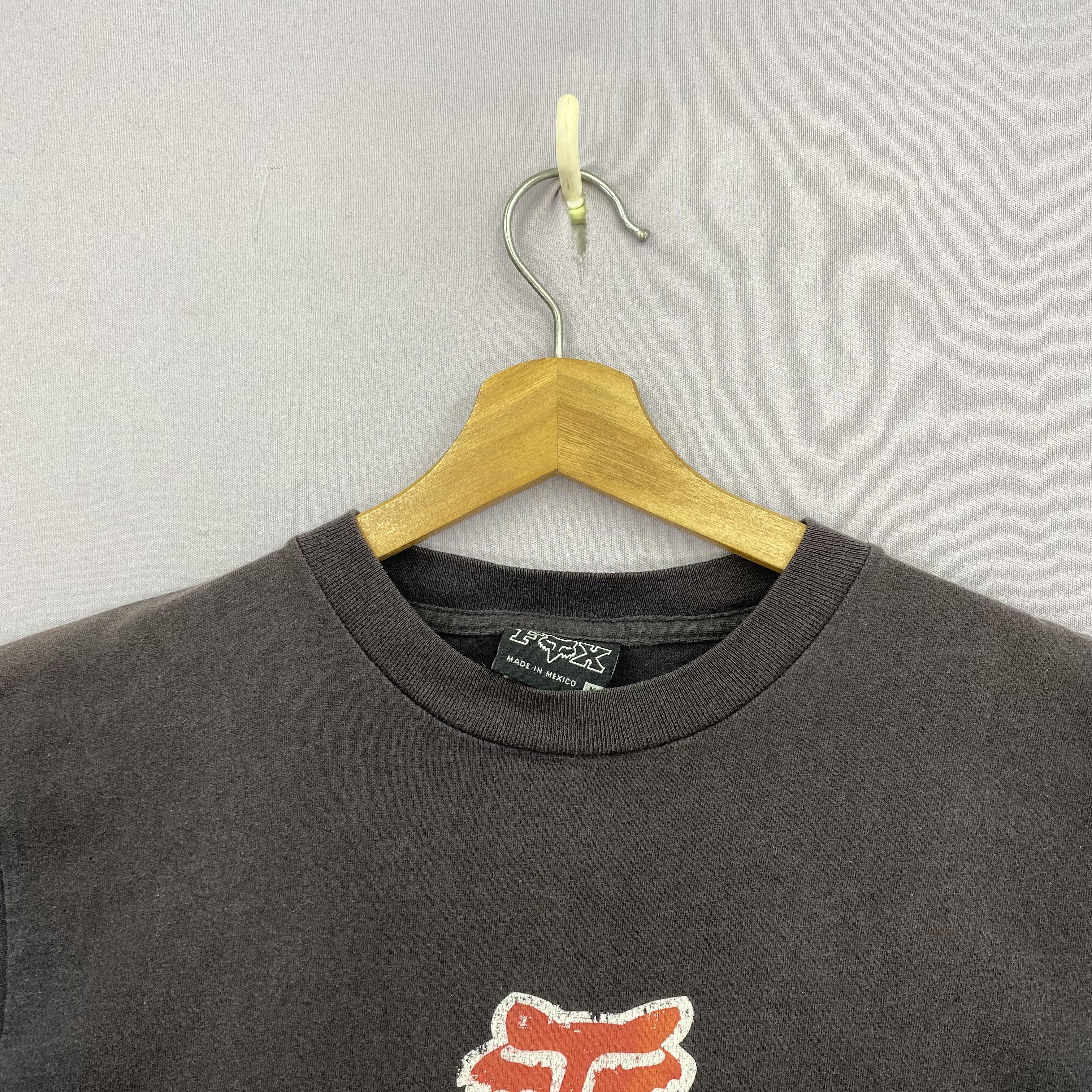 Vintage Vintage Y2K FOX Racing T-Shirt Fox Sportswear Crewneck Tee Size US M / EU 48-50 / 2 - 4 Thumbnail