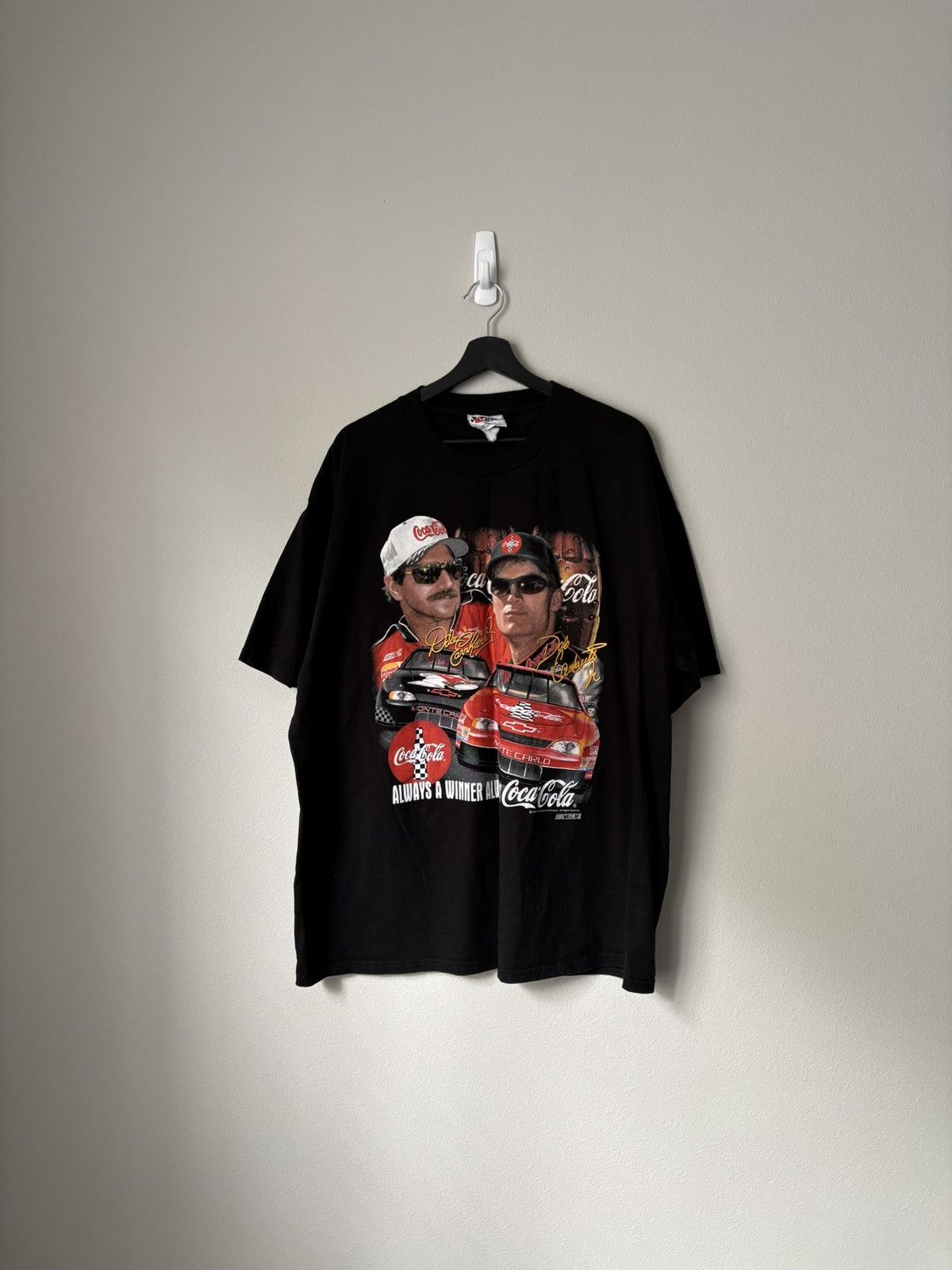 Chase Authentics Vintage 1998 Dale Earnhardt and Dale Earnhardt Junior Tee Size US XXL / EU 58 / 5 - 1 Thumbnail