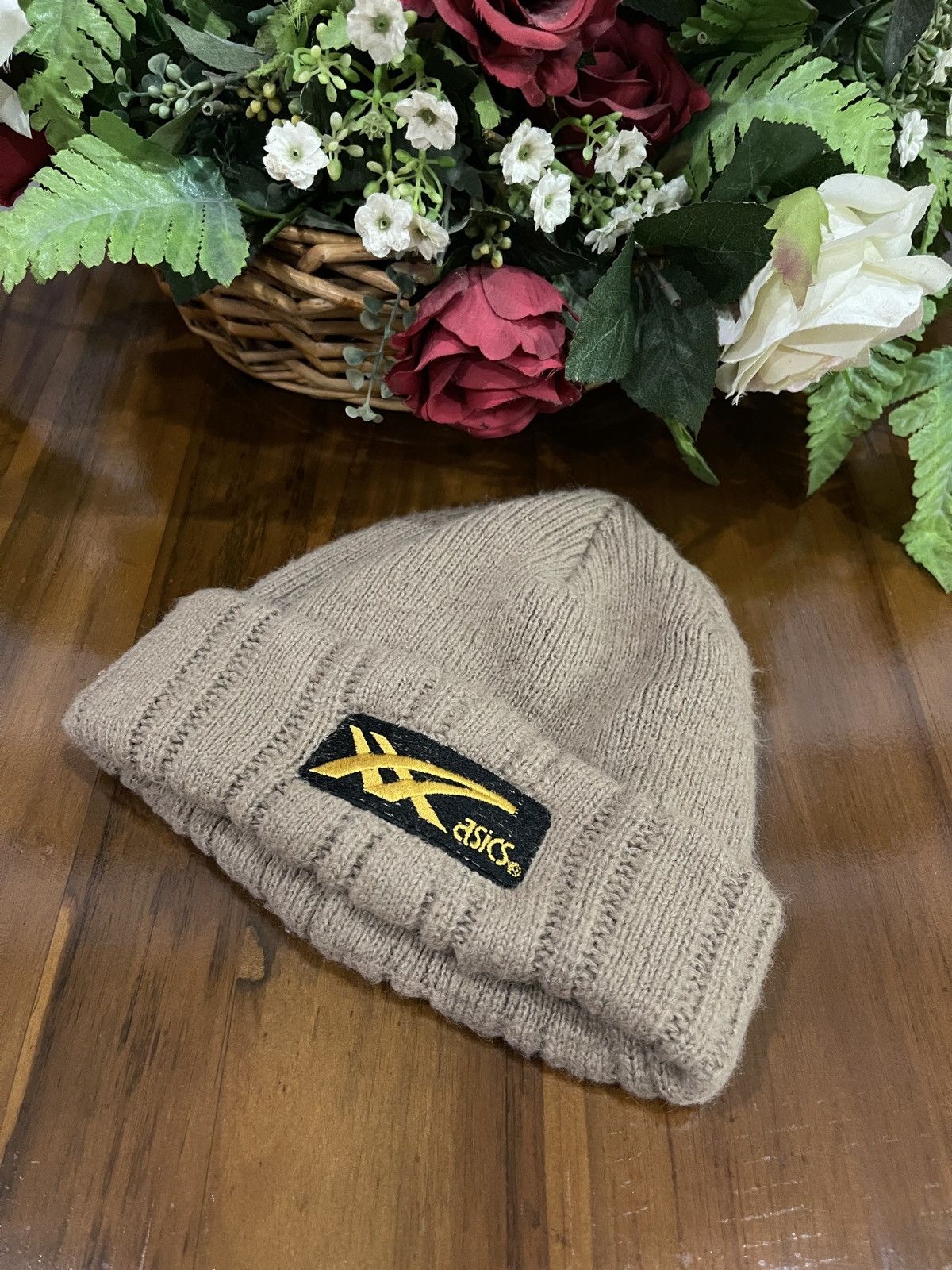 Asics Vintage Asics Snowcap Beanie Hats Size ONE SIZE - 1 Thumbnail