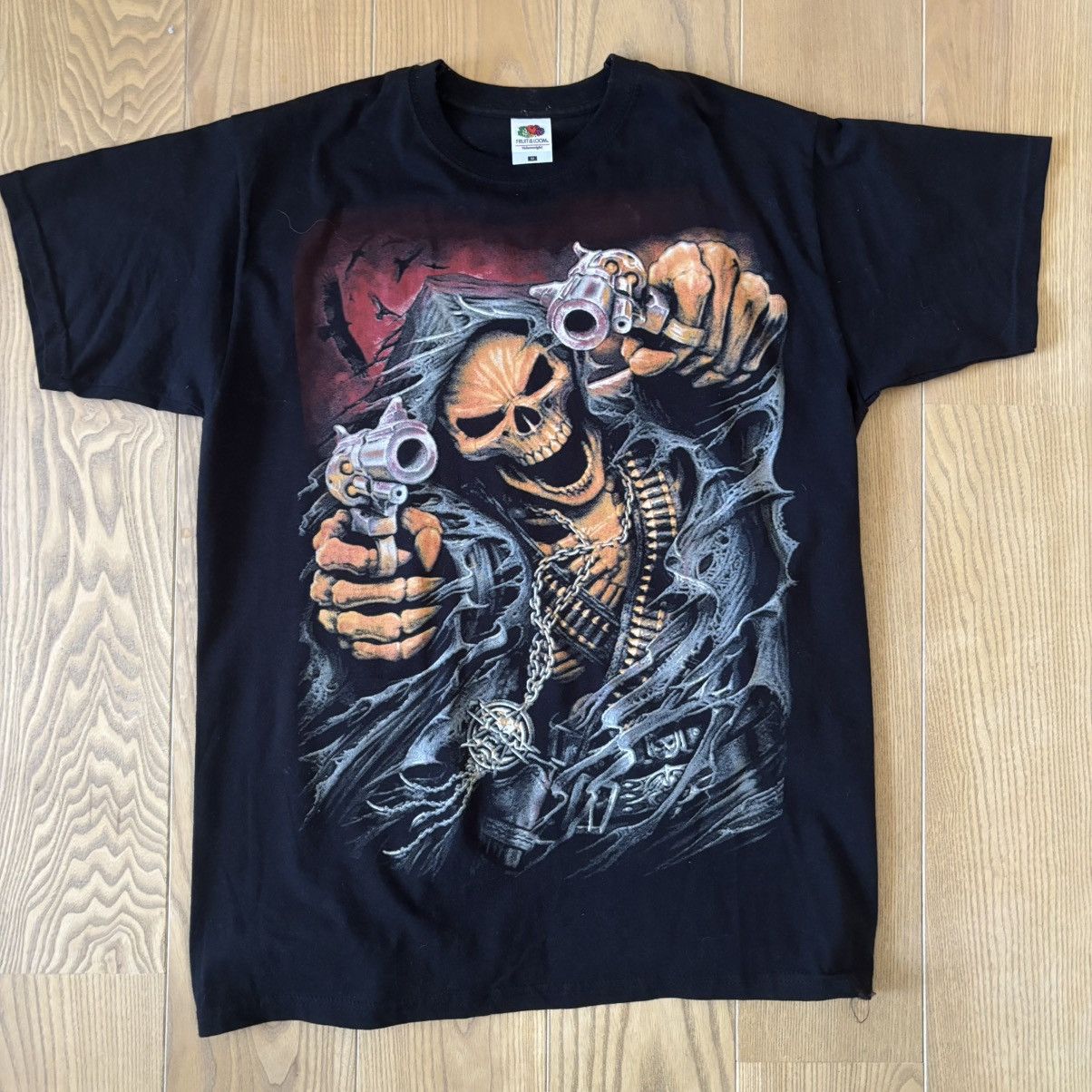 Haunted Mound grim reaper skeleton t shirt Size US M / EU 48-50 / 2 - 1 Thumbnail