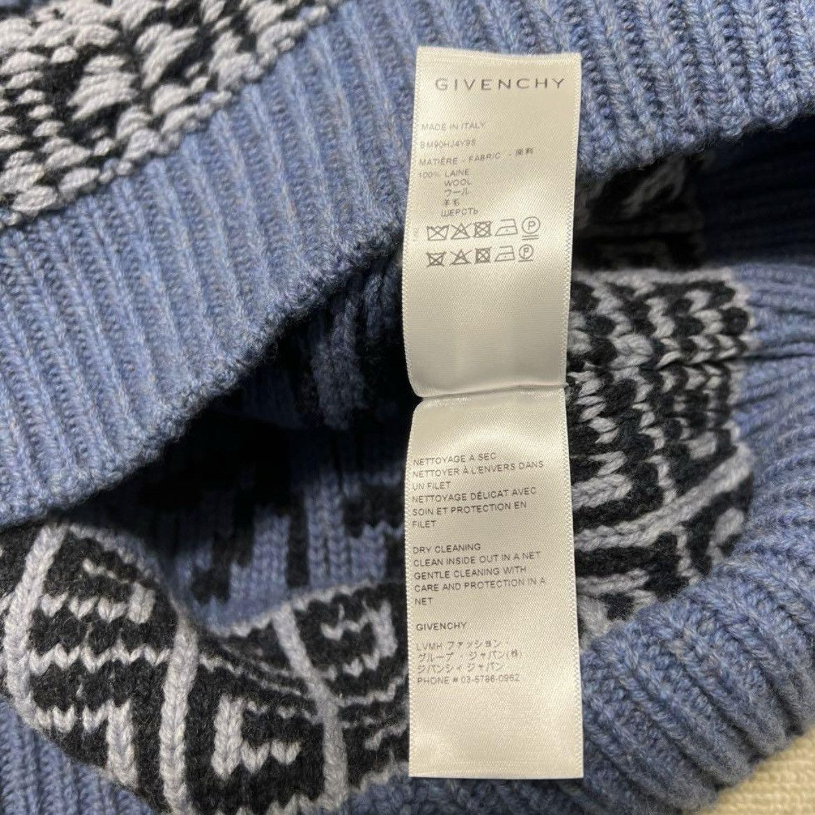 Givenchy GIVENCHY 22SS ×CHITO OVERSIZED JUMPER KNIT SWEATER Size US L / EU 52-54 / 3 - 6 Thumbnail