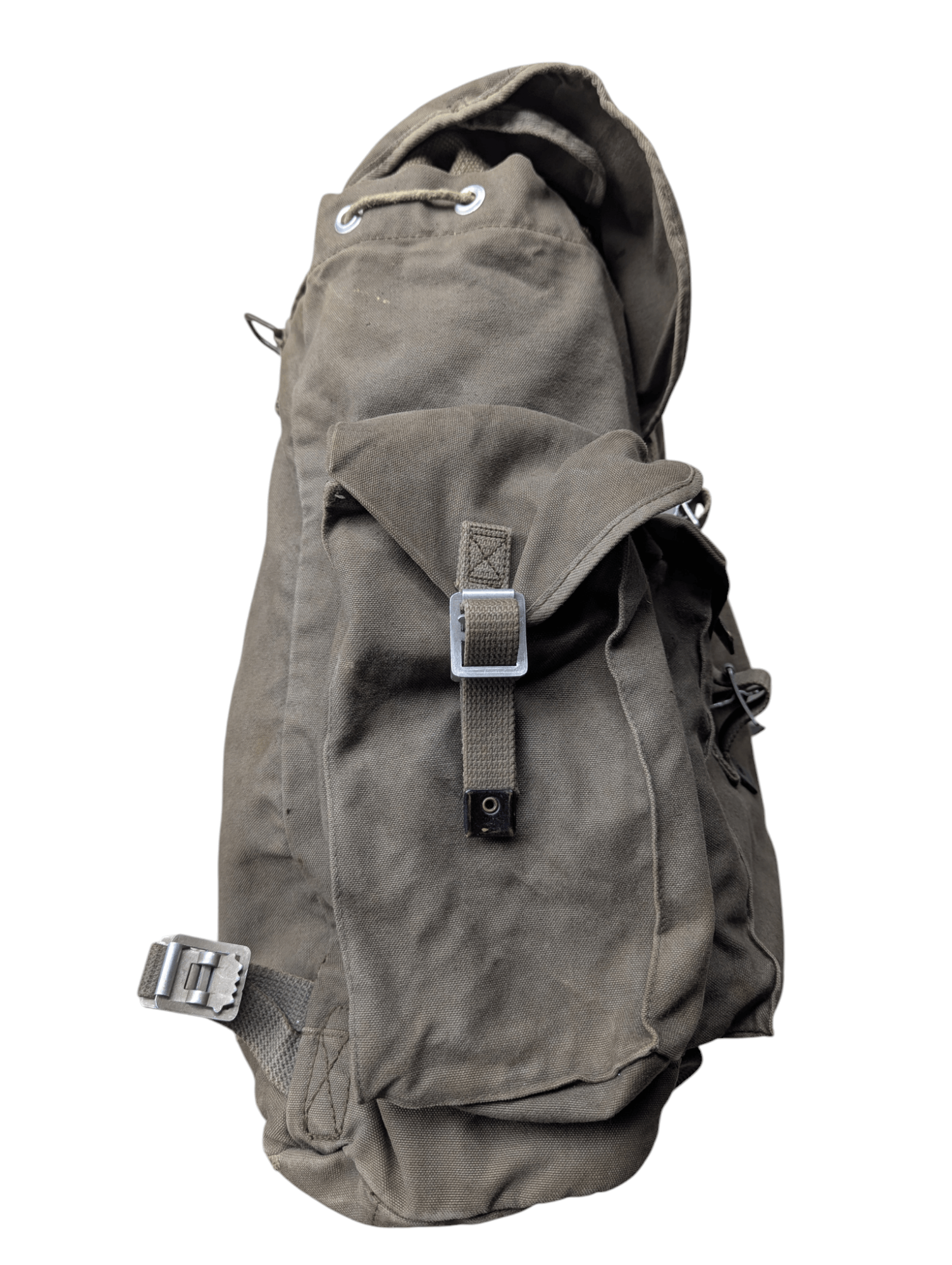 Vintage World War Army West Germany Bundeswehr Rucksack Backpack Size ONE SIZE - 3 Thumbnail