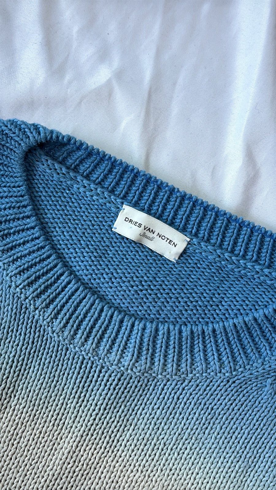 Dries Van Noten Rare Dries Van Noten Gradation Sweater Size US S / EU 44-46 / 1 - 4 Thumbnail