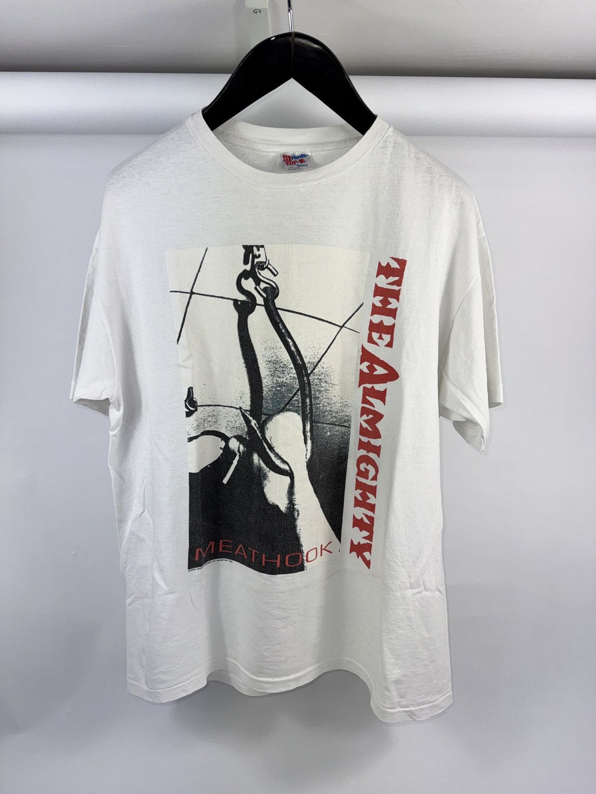 Hanes THE ALMIGHTY MEATHOOK VINTAGE T-SHIRT Size US XL / EU 56 / 4 - 1 Thumbnail