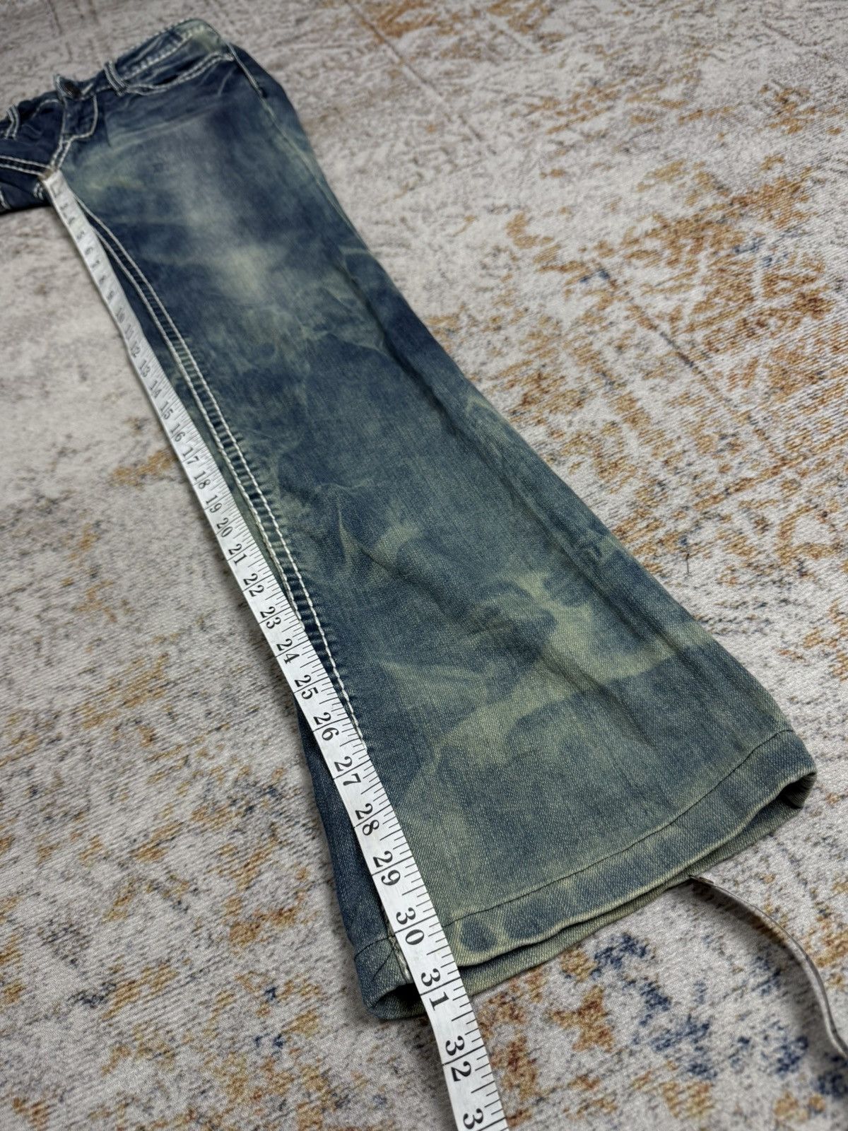 Tornado Mart Clride.n y2k style denim pants Size US 29 - 17 Thumbnail