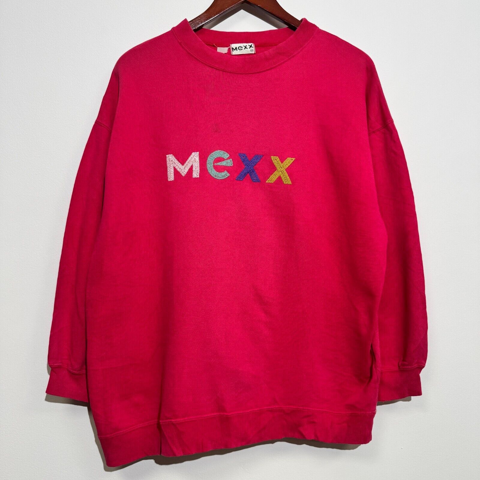 Vintage Vintage Unisex Pink Cotton Crewneck Size M Mexx 90s Y2k Size US M / EU 48-50 / 2 - 1 Thumbnail