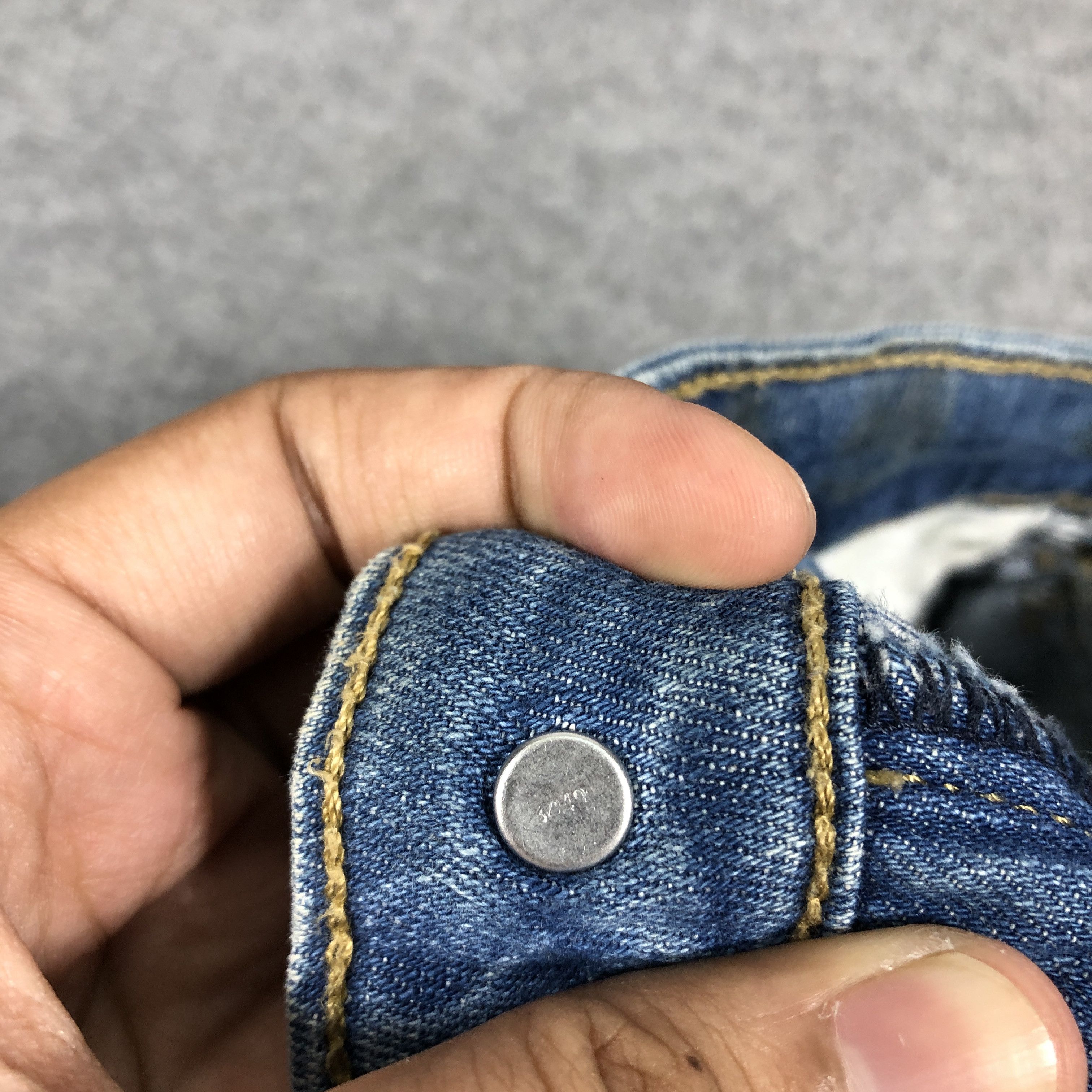 Levi's × Vintage Womens Vintage Levis 518 Jeans Straight L1093W Size 27" / US 4 / IT 40 - 8 Thumbnail