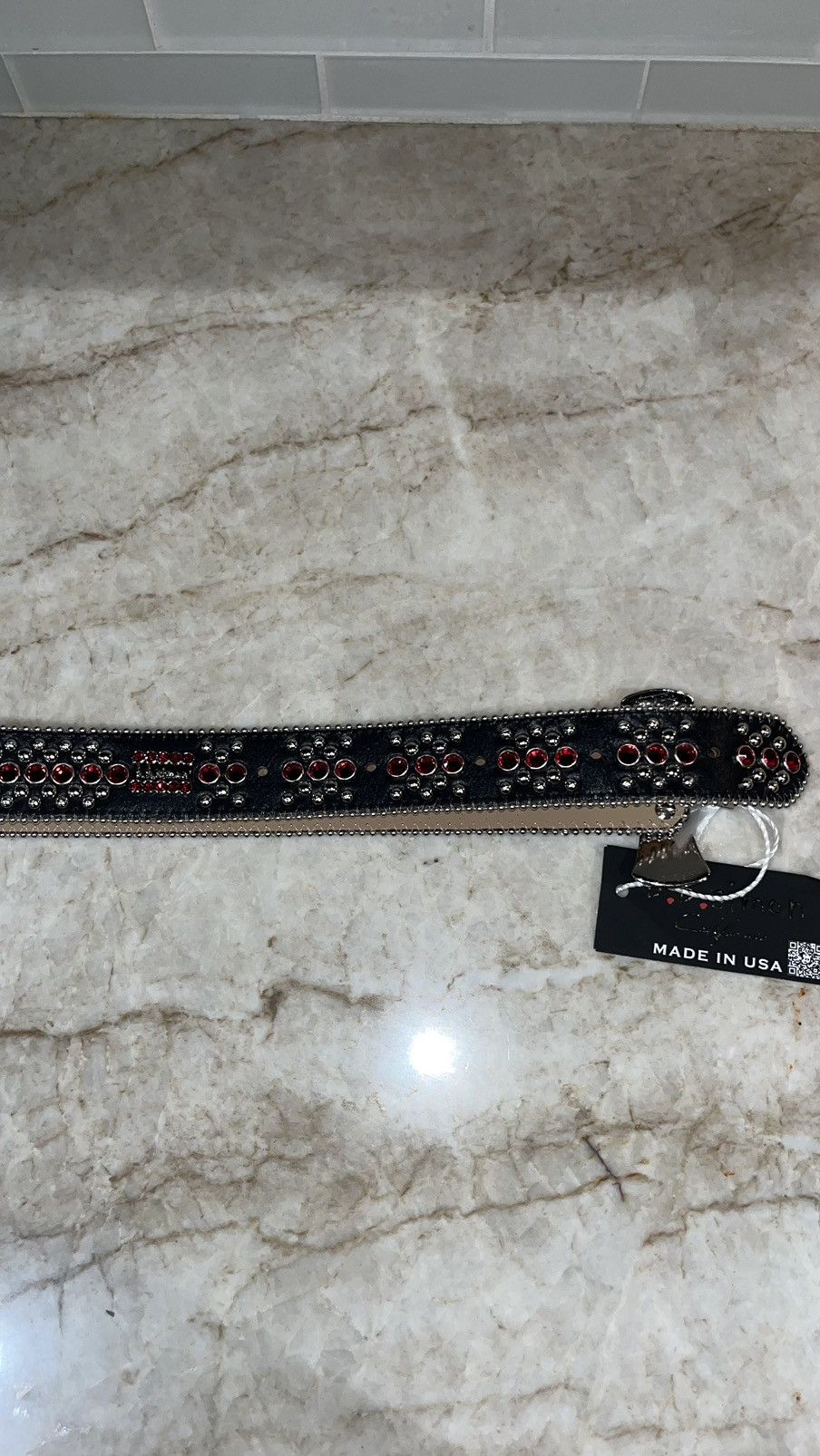 B.B. Simon Bb Simon belt Size 36 - 5 Thumbnail