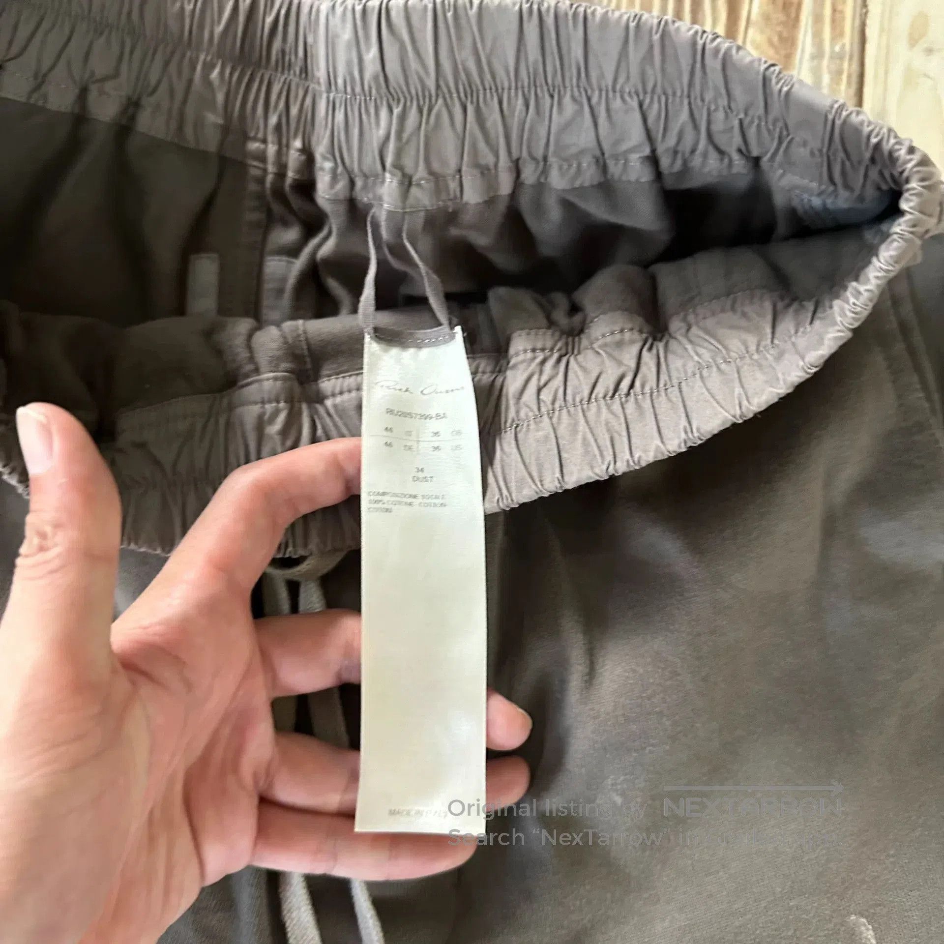 Rick Owens Rick Owens Gray Drop. Size US 30 / EU 46 - 6 Thumbnail