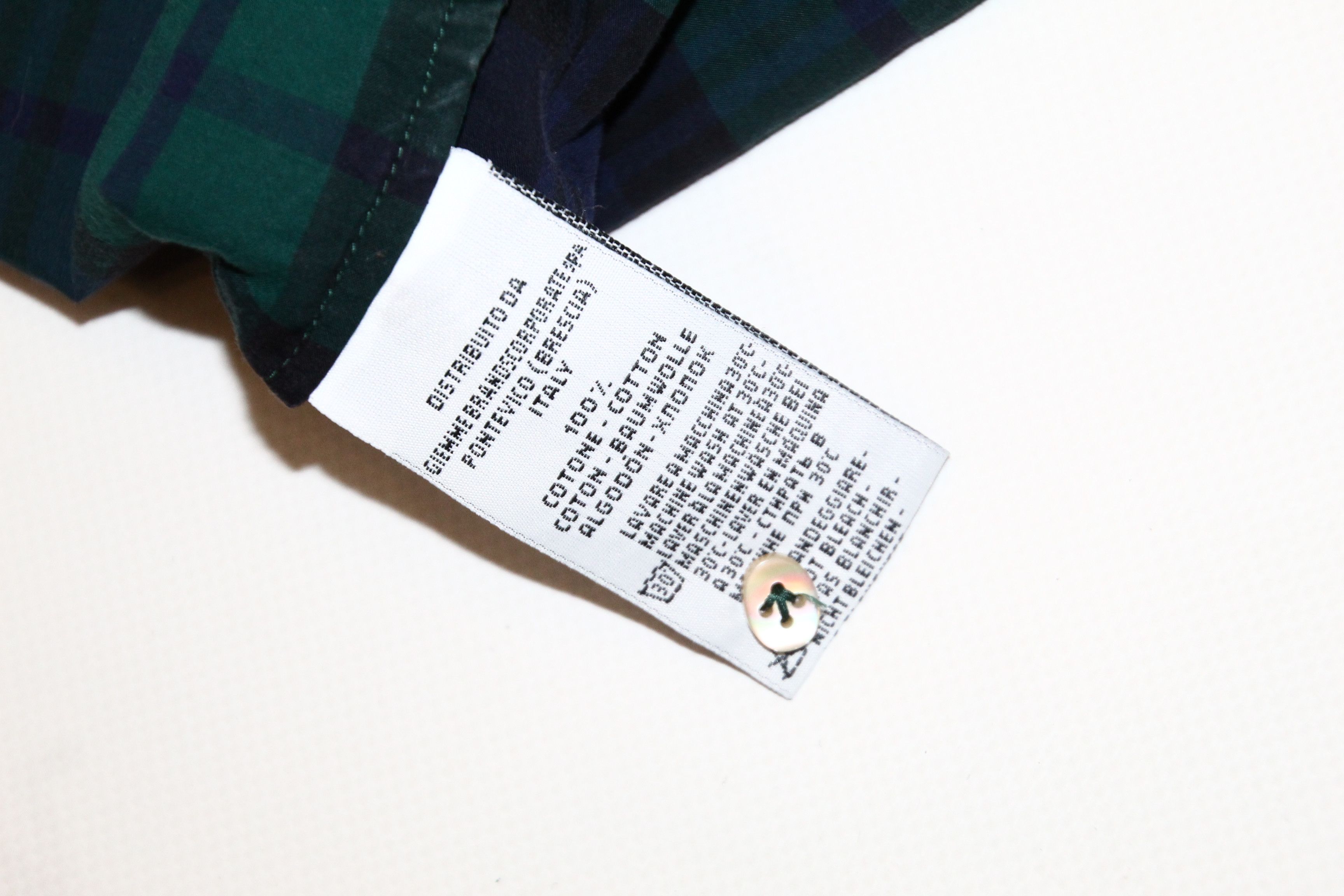 Other Le Sarte Pettegole Checkered Poplin Cotton Casual Shirt Size XL / US 12-14 / IT 48-50 - 8 Thumbnail