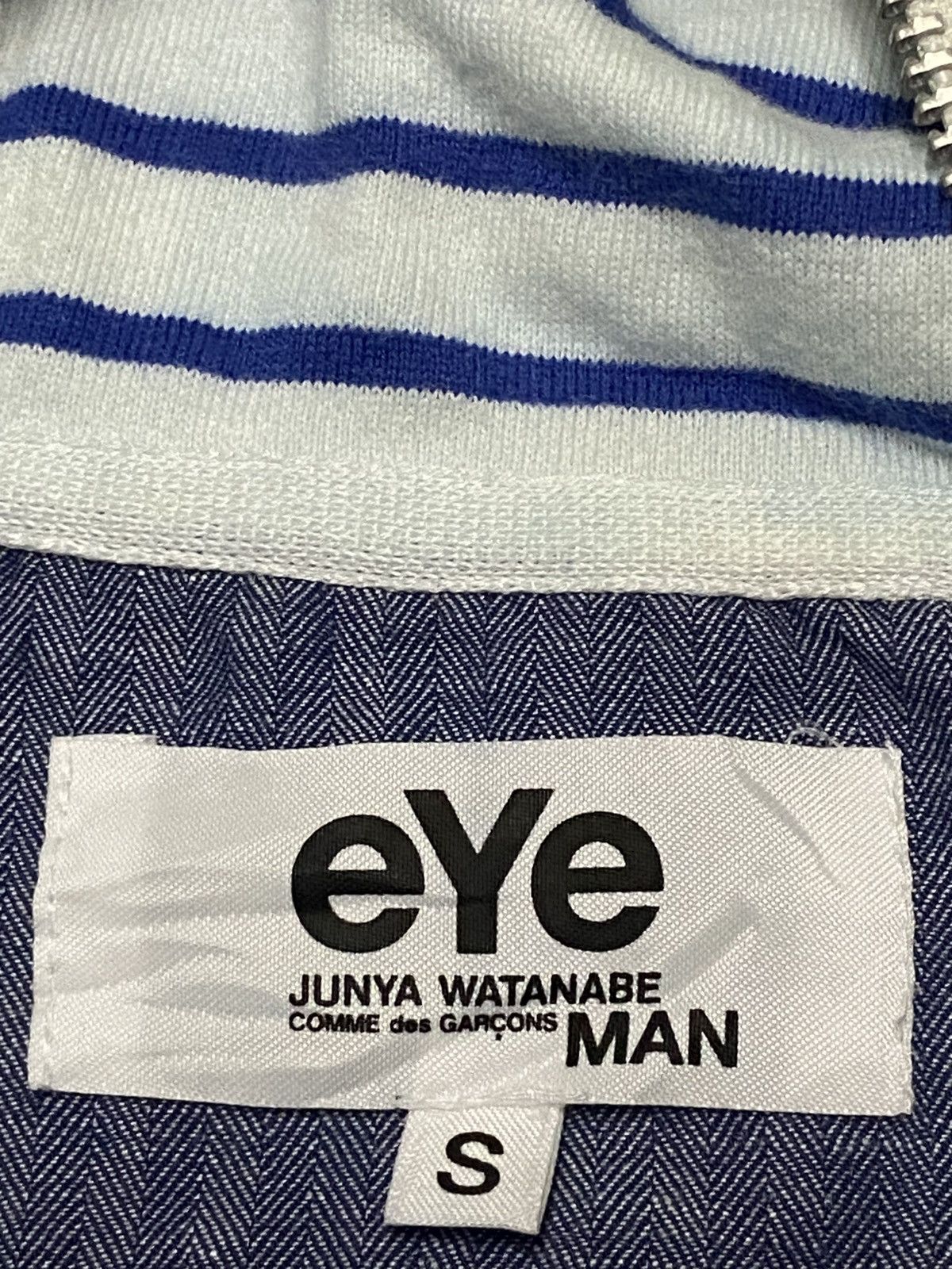 Junya Watanabe Vintage Junya Watanabe EYE CDG Fullzipper Hoodie Size US M / EU 48-50 / 2 - 5 Thumbnail