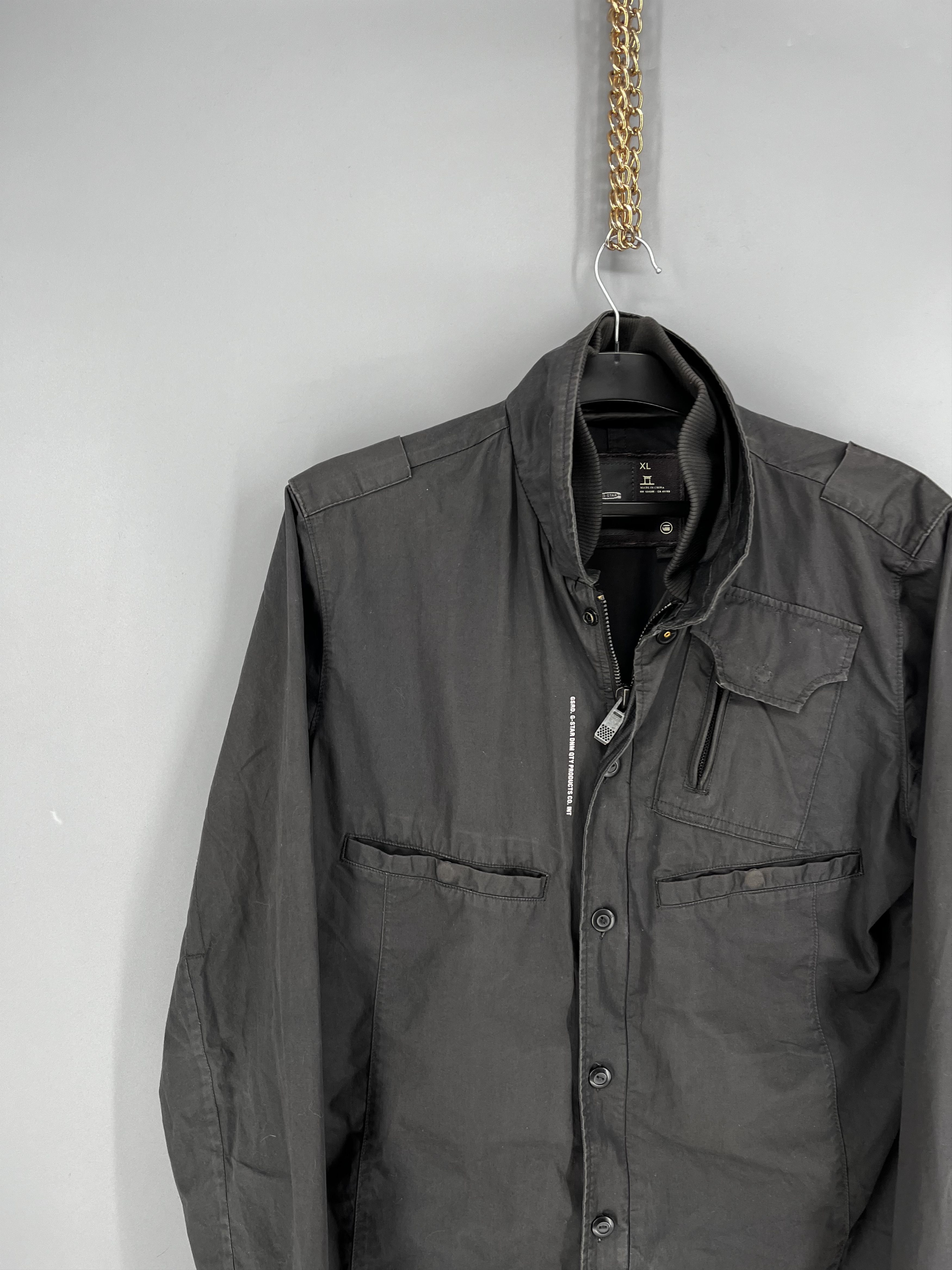 G-Star Vintage G-Star Raw Y2K cargo military zip jacket size L XL Size US XL / EU 56 / 4 - 4 Thumbnail