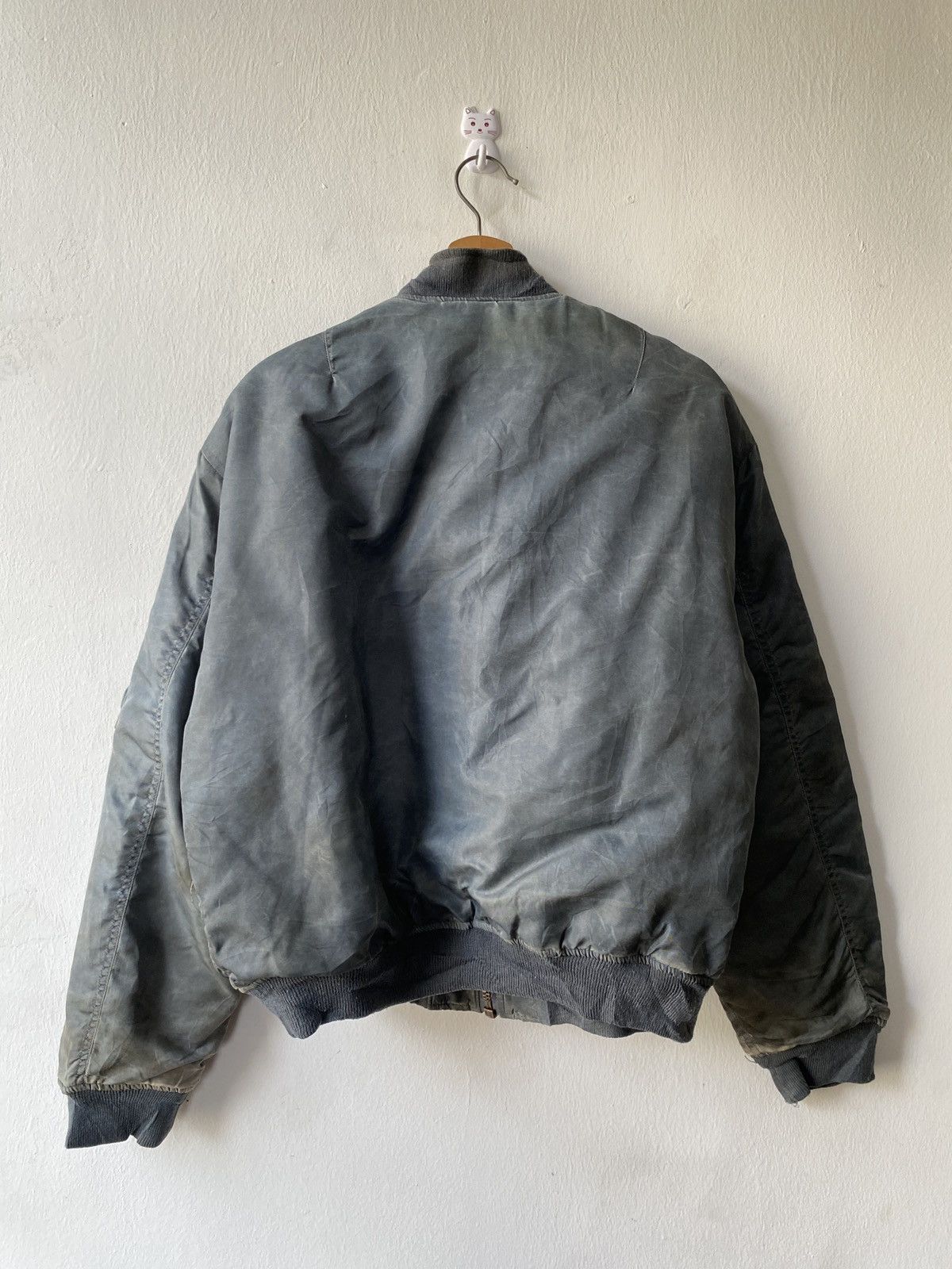 Japanese Brand × Vintage Vintage 90s Suntory Coffee Boss Rusty Distressed Bomber Size US L / EU 52-54 / 3 - 2 Thumbnail
