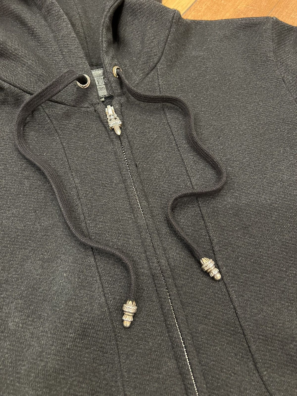 Chrome Hearts Chrome Hearts Leather Horseshoe Patch Zip Hoodie Size US S / EU 44-46 / 1 - 5 Thumbnail