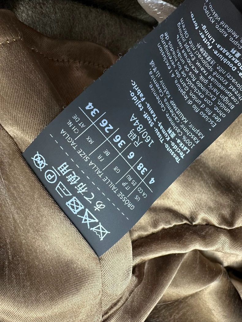 Max Mara Max Mara Black label series high-set cashmere style Size M / US 6-8 / IT 42-44 - 4 Thumbnail