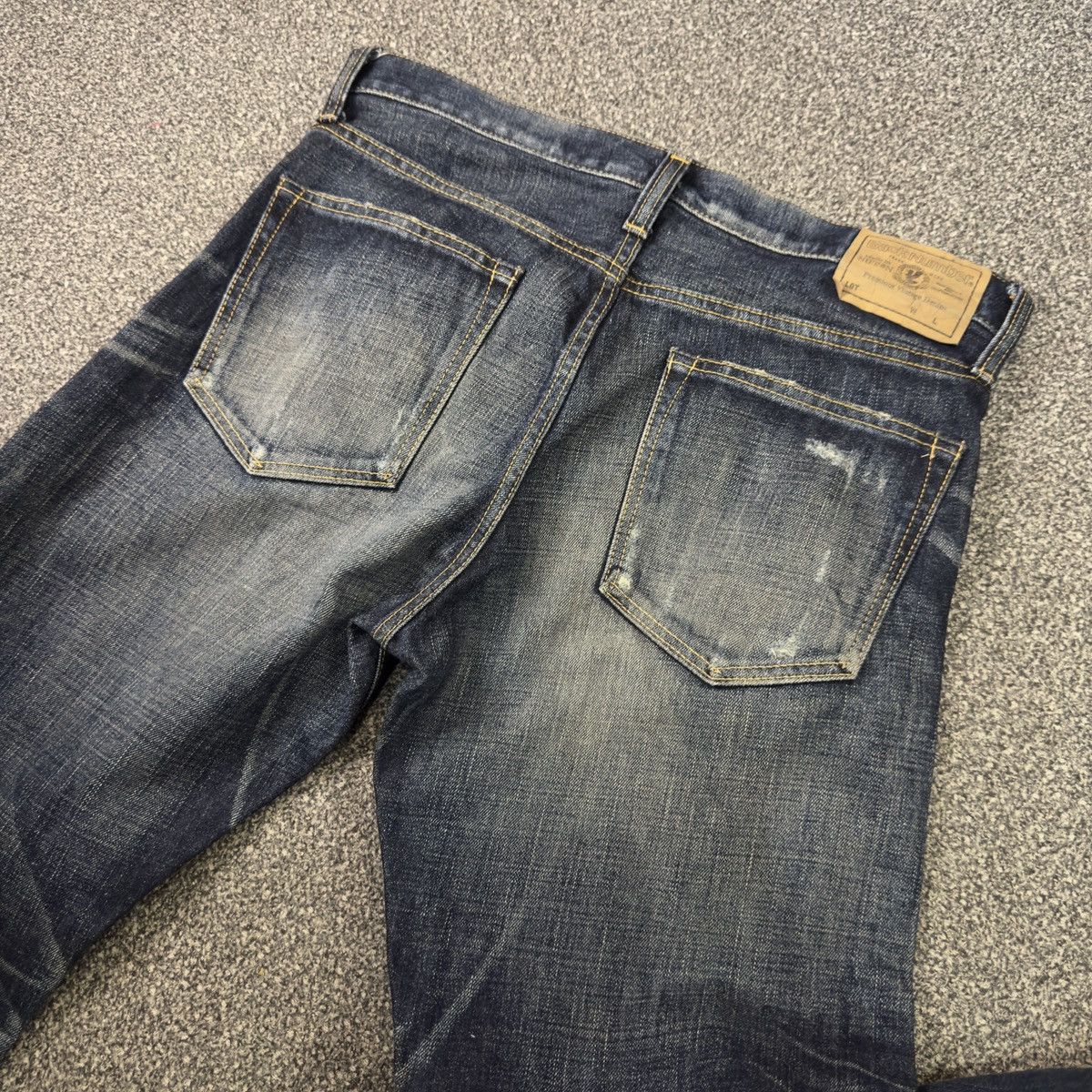 Japanese Brand 🔥🇯🇵 Back Number Limited Edition Denim Size US 33 - 10 Thumbnail