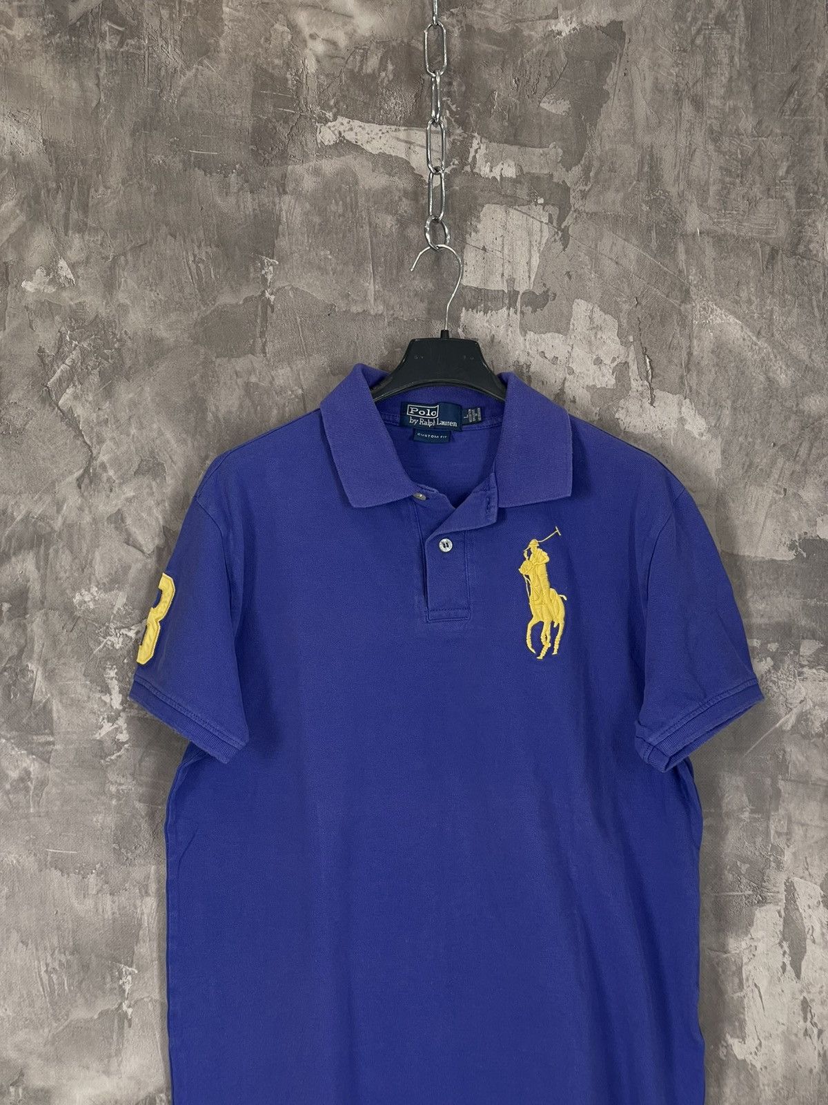 Polo Ralph Lauren × Ralph Lauren × Vintage Vintage Polo Ralph Lauren Chief Keef Style Polo Size US L / EU 52-54 / 3 - 2 Thumbnail