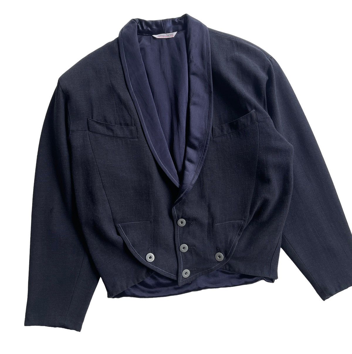 Marithe + Francois Girbaud ARCHIVE 1980s MFG x Momentodue x Allegri Cropped Jacket Size US M / EU 48-50 / 2 - 3 Thumbnail