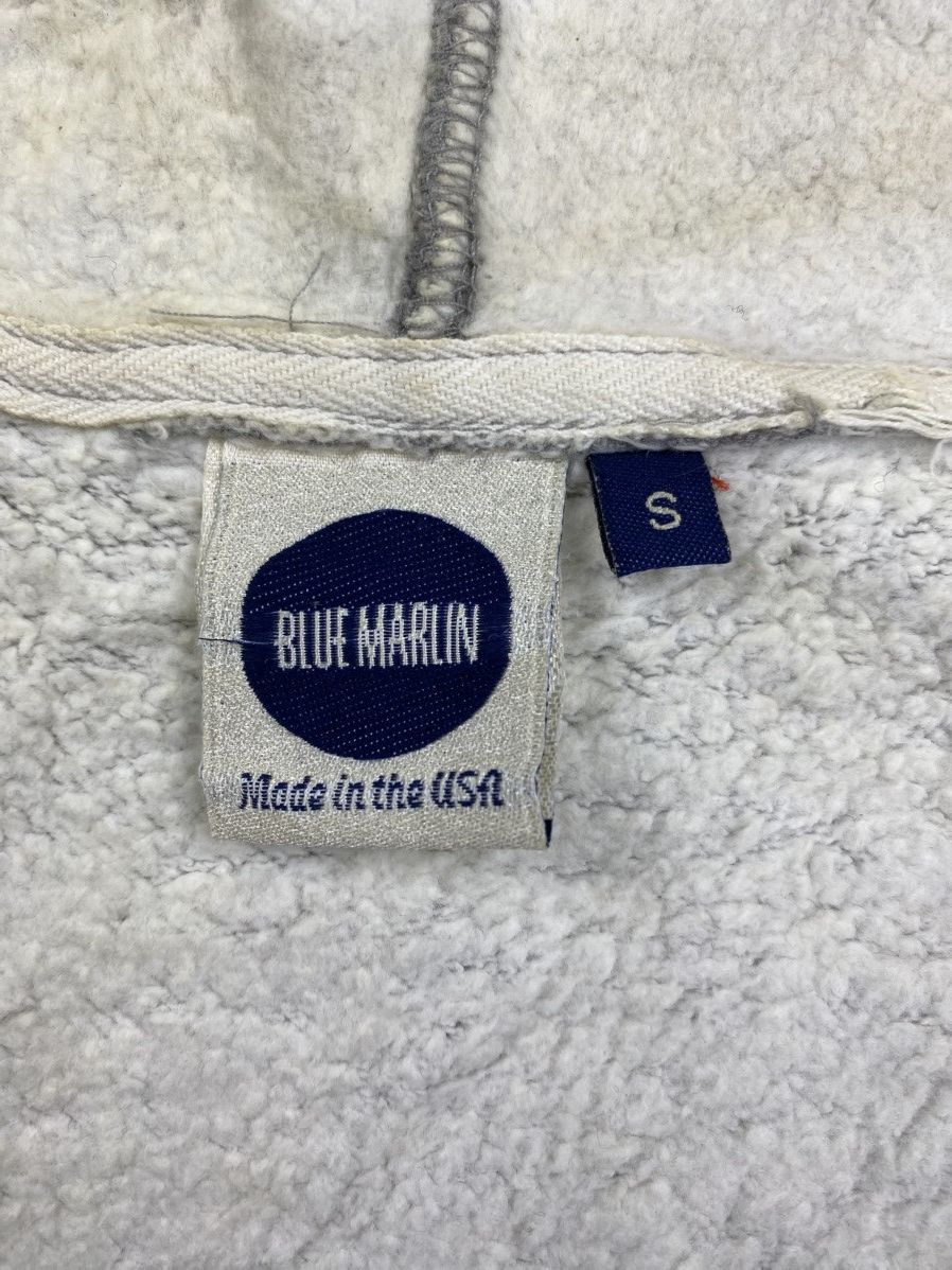 Blue Marlin × Vintage Vintage Blue Marlin Cropped Zipper Hoodie Size US M / EU 48-50 / 2 - 7 Thumbnail