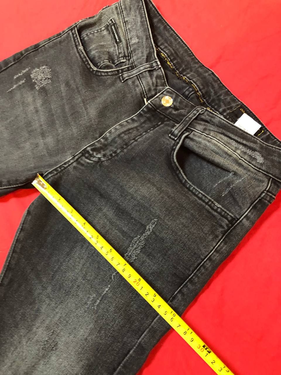 Dolce & Gabbana DOLCE & GABBANA Denim Skinny Jeans Gray luxury Size US 30 / EU 46 - 10 Thumbnail