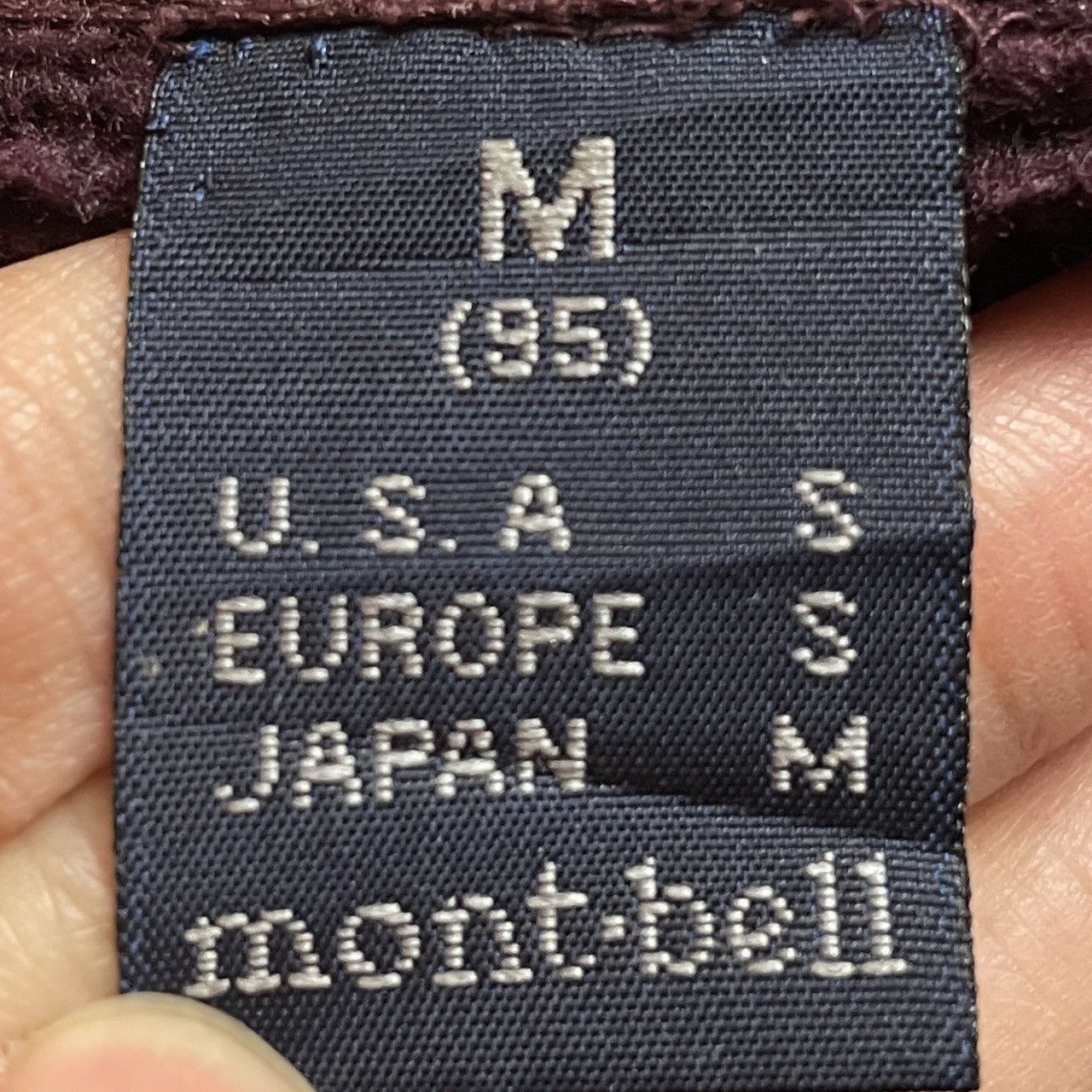 Montbell Vintage Brand Mont Bell Fleece Jacket 1990s Size US M / EU 48-50 / 2 - 12 Thumbnail