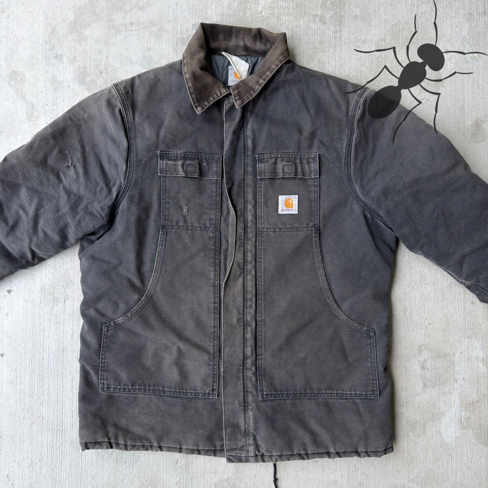 Carhartt × Vintage Carhartt black arctic work wear jacket Size US XL / EU 56 / 4 - 3 Thumbnail