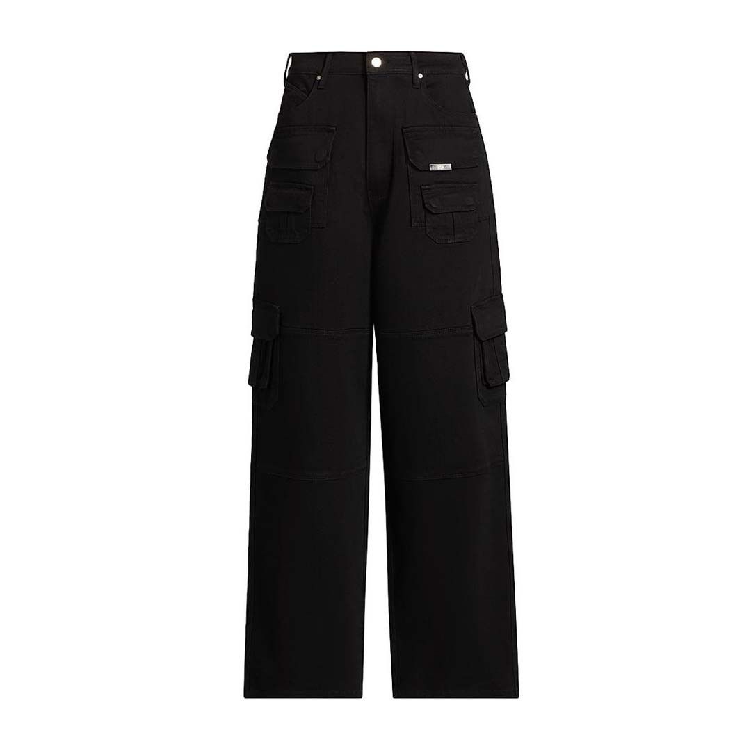 Rta Roman Black Cargo Pants Size US 30 / EU 46 - 1 Thumbnail