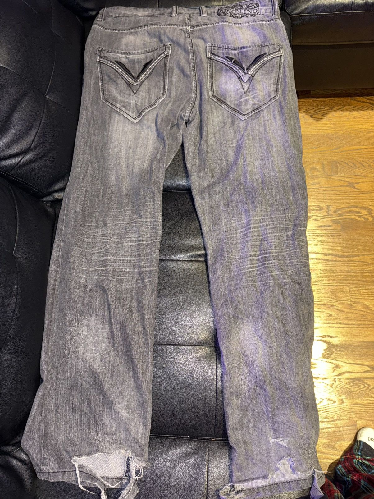 Vintage Vintage y2k Angelino Denim Jeans Size US 34 / EU 50 - 5 Thumbnail