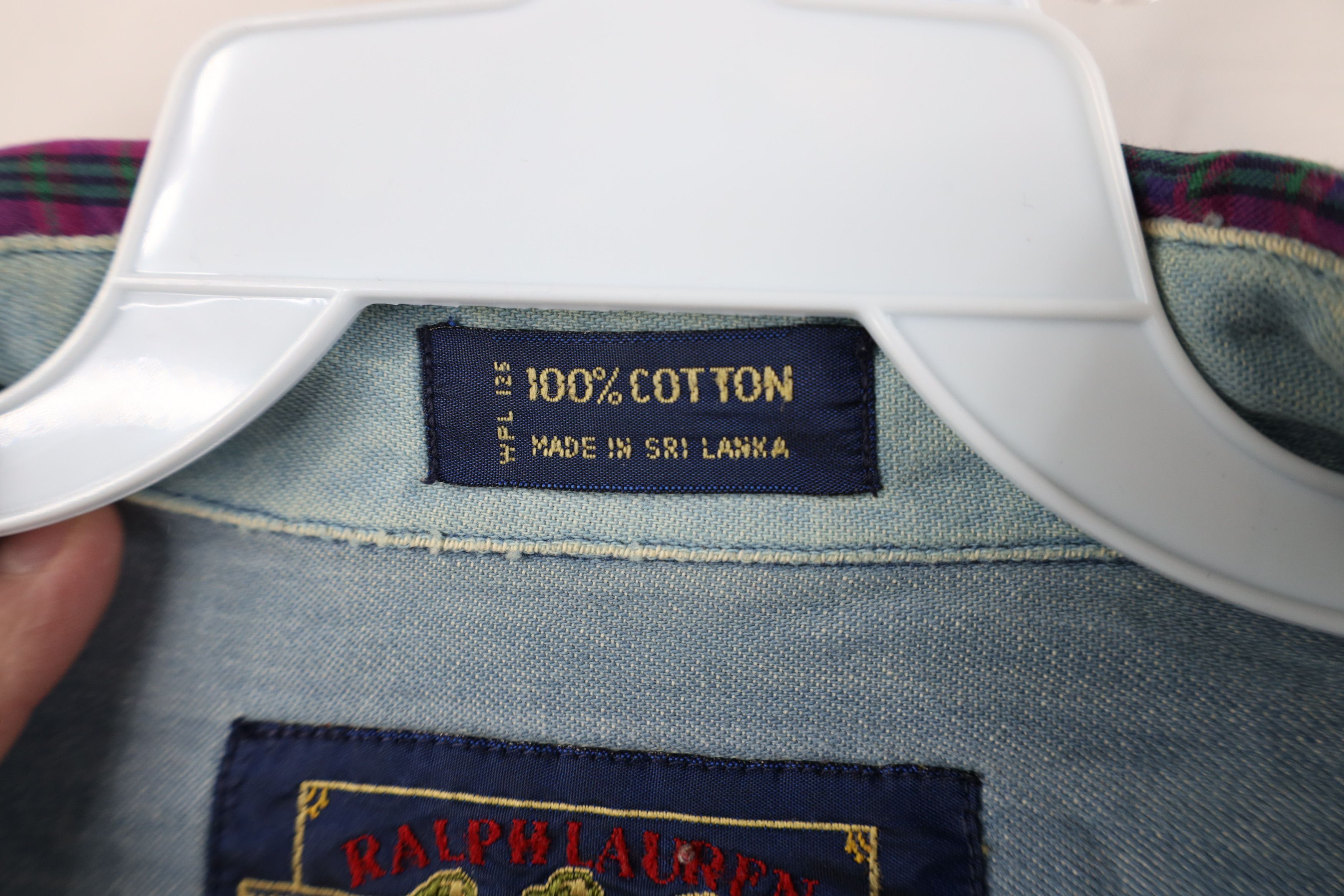 Polo Ralph Lauren Vintage 90s Chaps Ralph Lauren Boy Scout Tag Button Shirt Size US XL / EU 56 / 4 - 10 Thumbnail