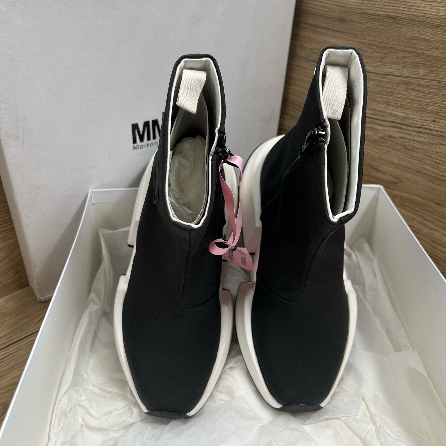 Maison Margiela Maison Margiela Black Boots us_6 Women Size US 6 / IT 36 - 1 Thumbnail