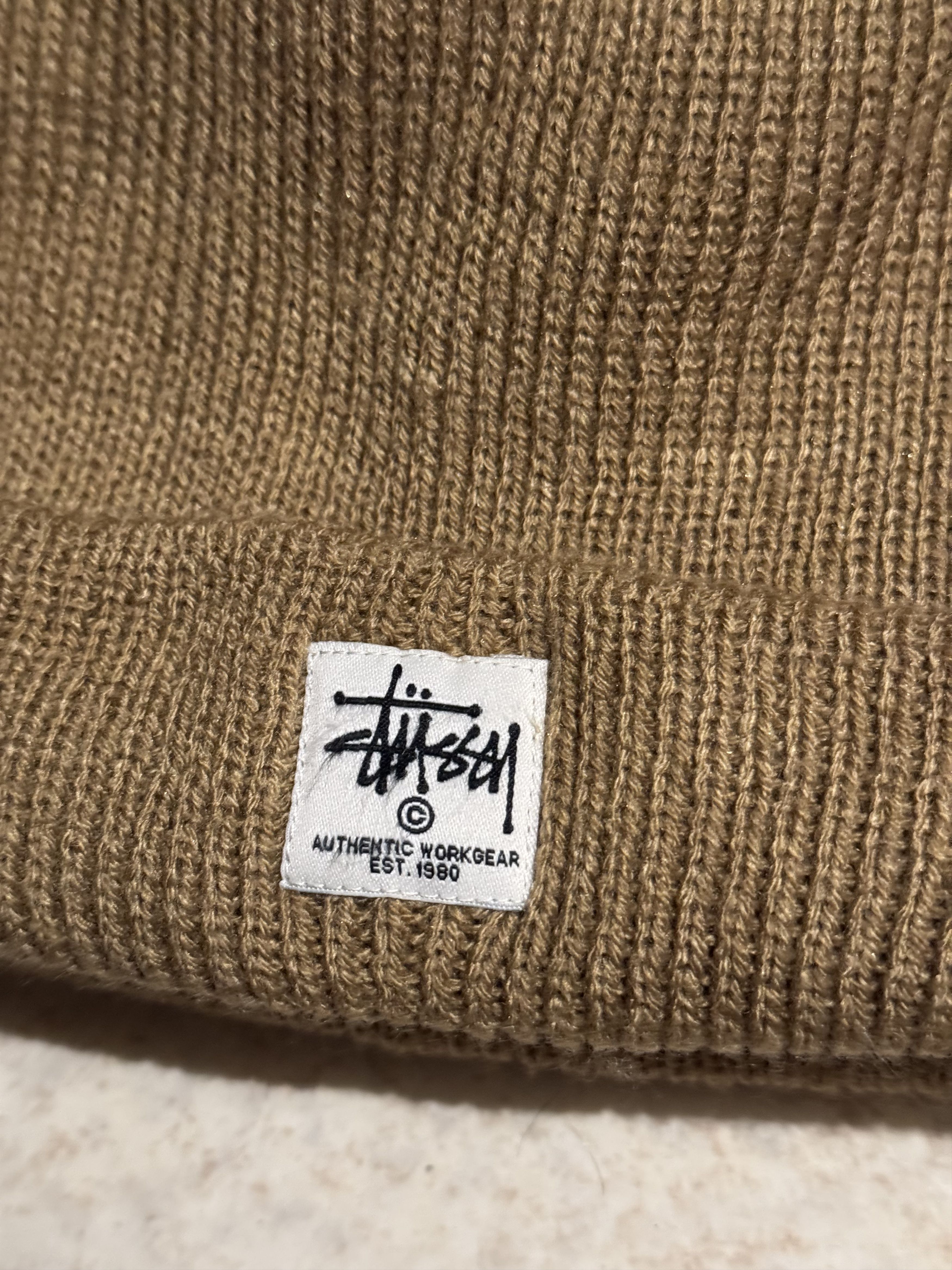 Stussy Stussy brown beanie 00s vintage hat Size ONE SIZE - 3 Thumbnail