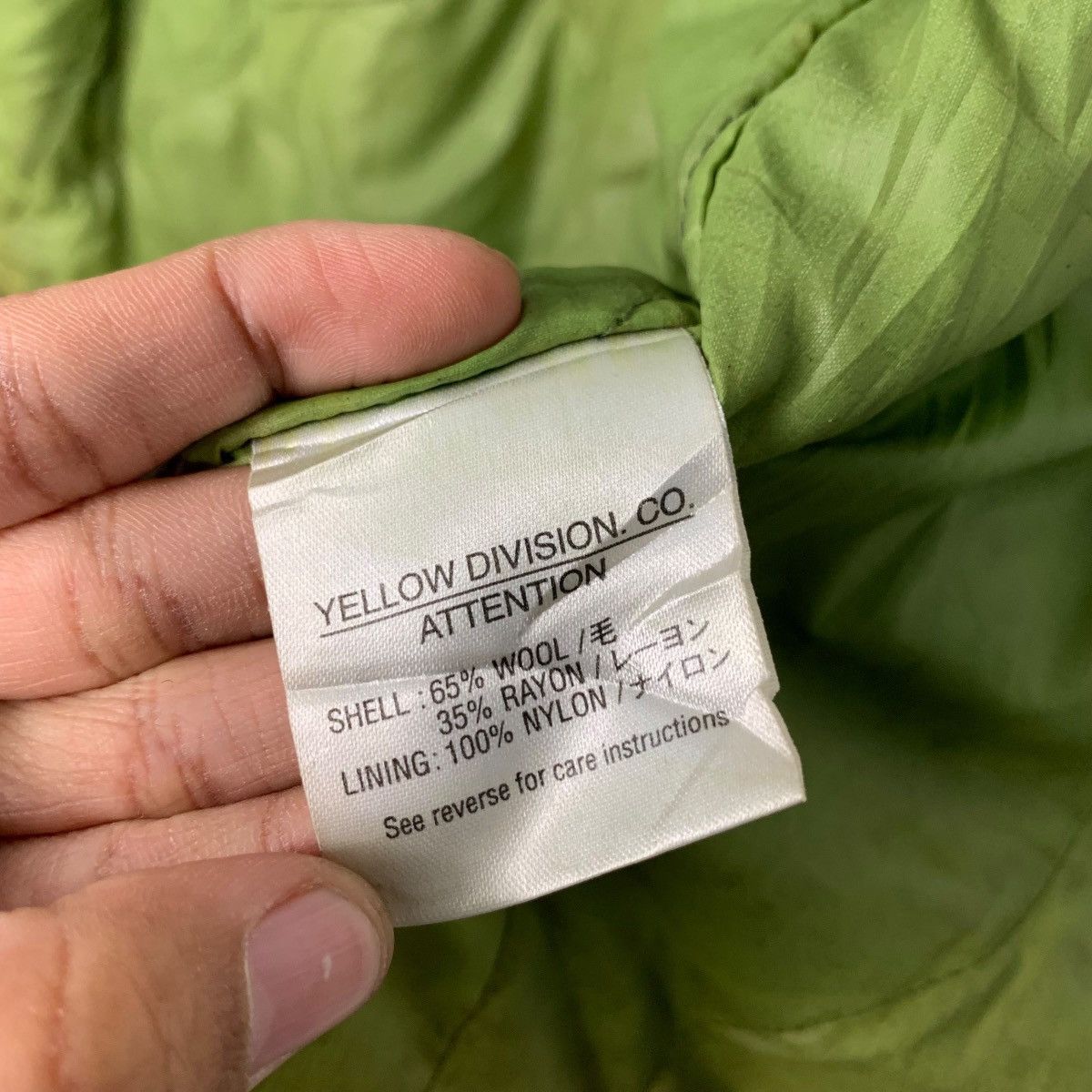 Vintage Vintage 90s GO WEST Yellow Division Award Jacket #2703-C121 Size US M / EU 48-50 / 2 - 16 Thumbnail