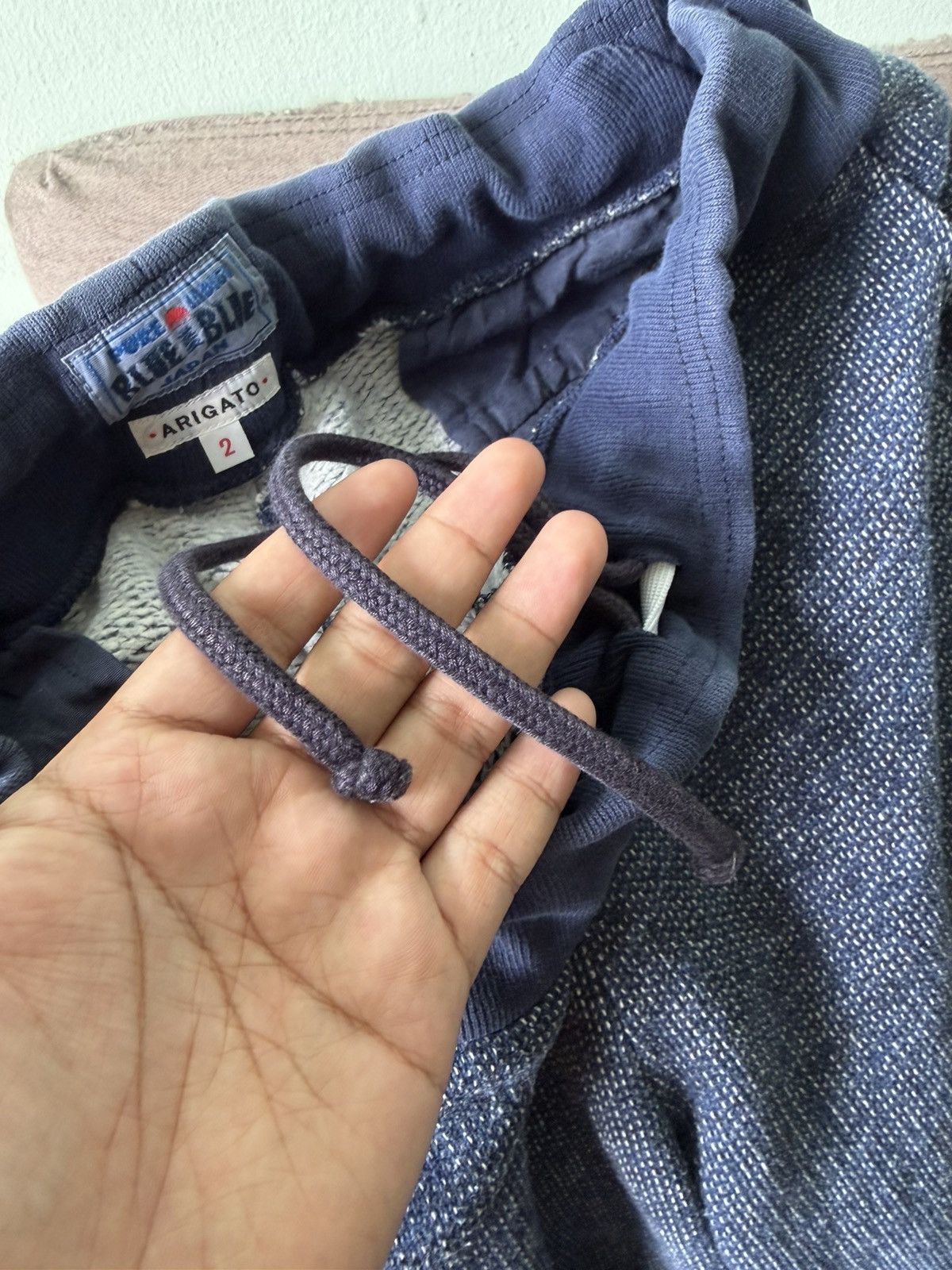 Blue Blue Japan Vintage Blue Blue Pure Indigo Joggers Size US 30 / EU 46 - 7 Thumbnail