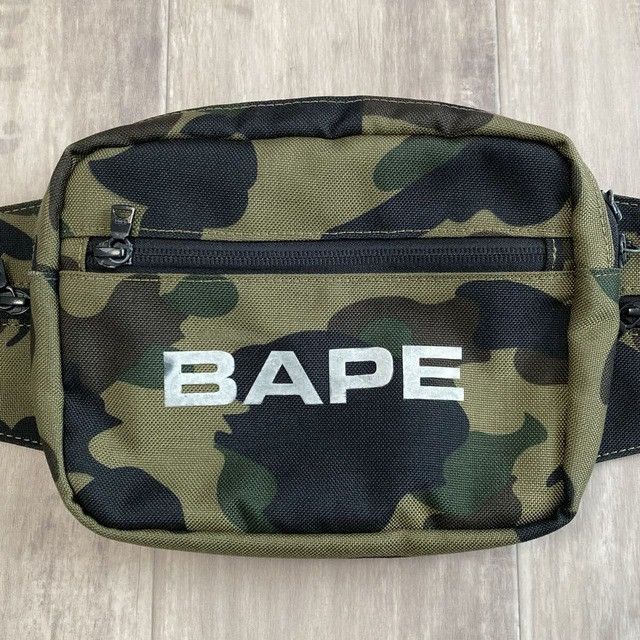 Bape BAPE × Cordura Waist Bag 1st Camo Green a bathing ape Size ONE SIZE - 2 Thumbnail