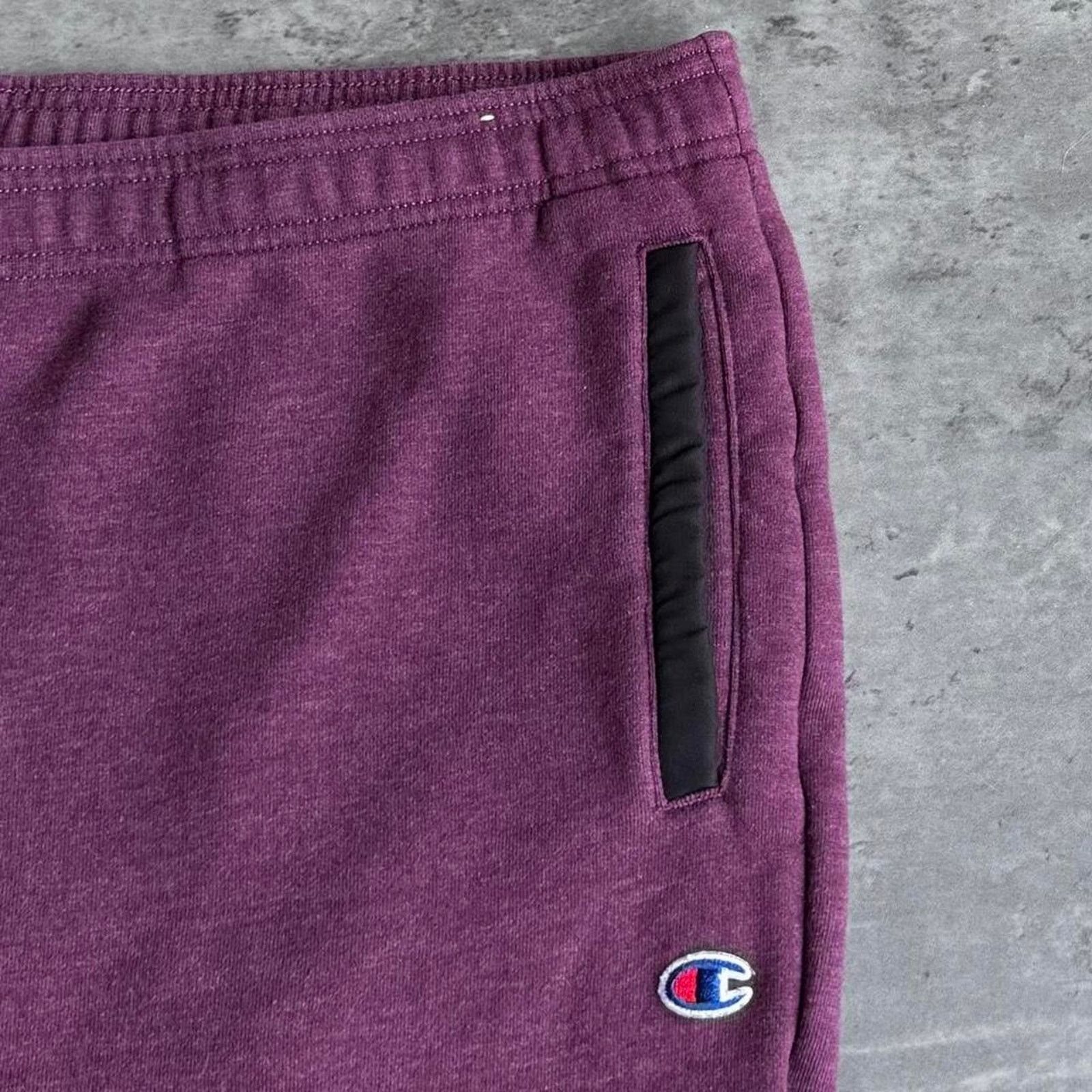 Champion × Vintage Vintage Y2K Champion Baggy Purple Tech Jogger Sweatpants Size US 40 / EU 56 - 3 Thumbnail