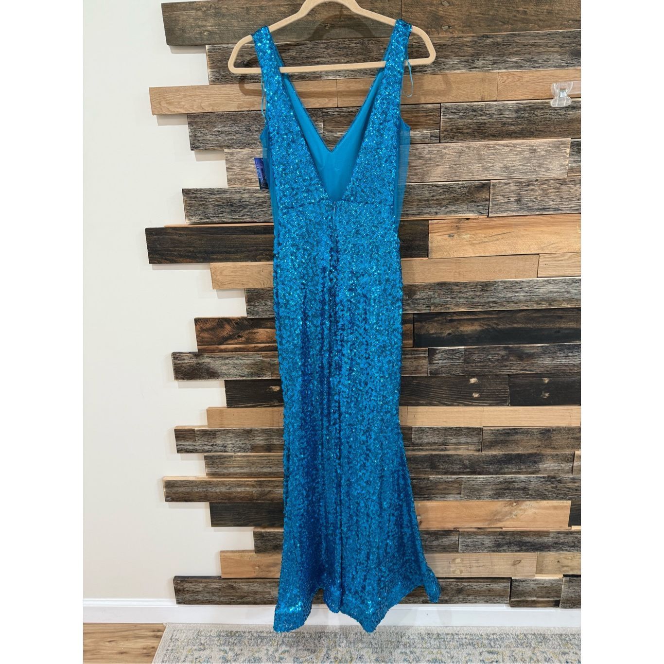 Other Morgan & Co New Chloé Sequined Gown Dress stretch Sz 5 fit s Size S / US 4 / IT 40 - 4 Thumbnail