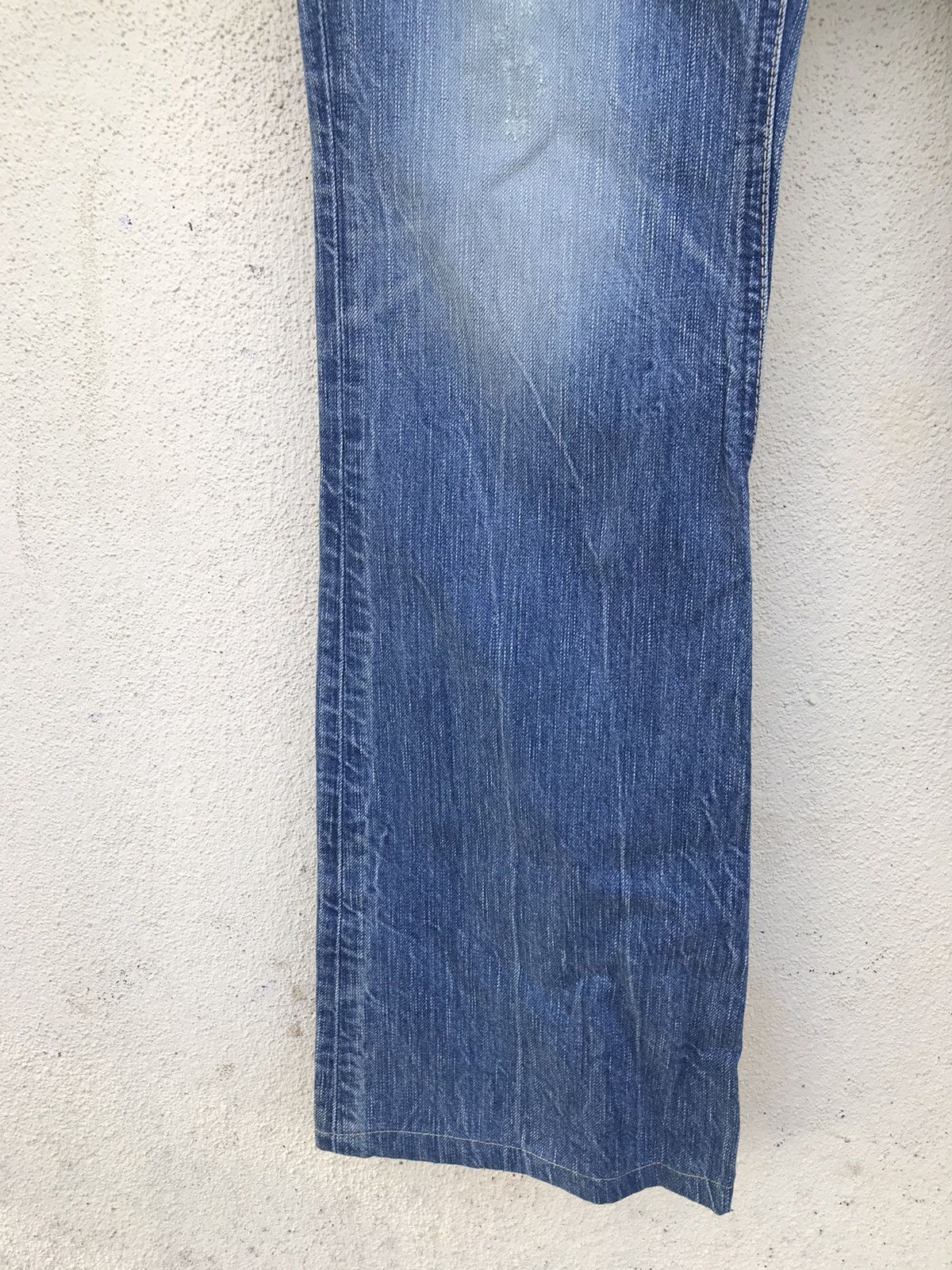 Edwin × Japanese Brand Edwin 503 Blue Trip Flare Size US 30 / EU 46 - 4 Thumbnail