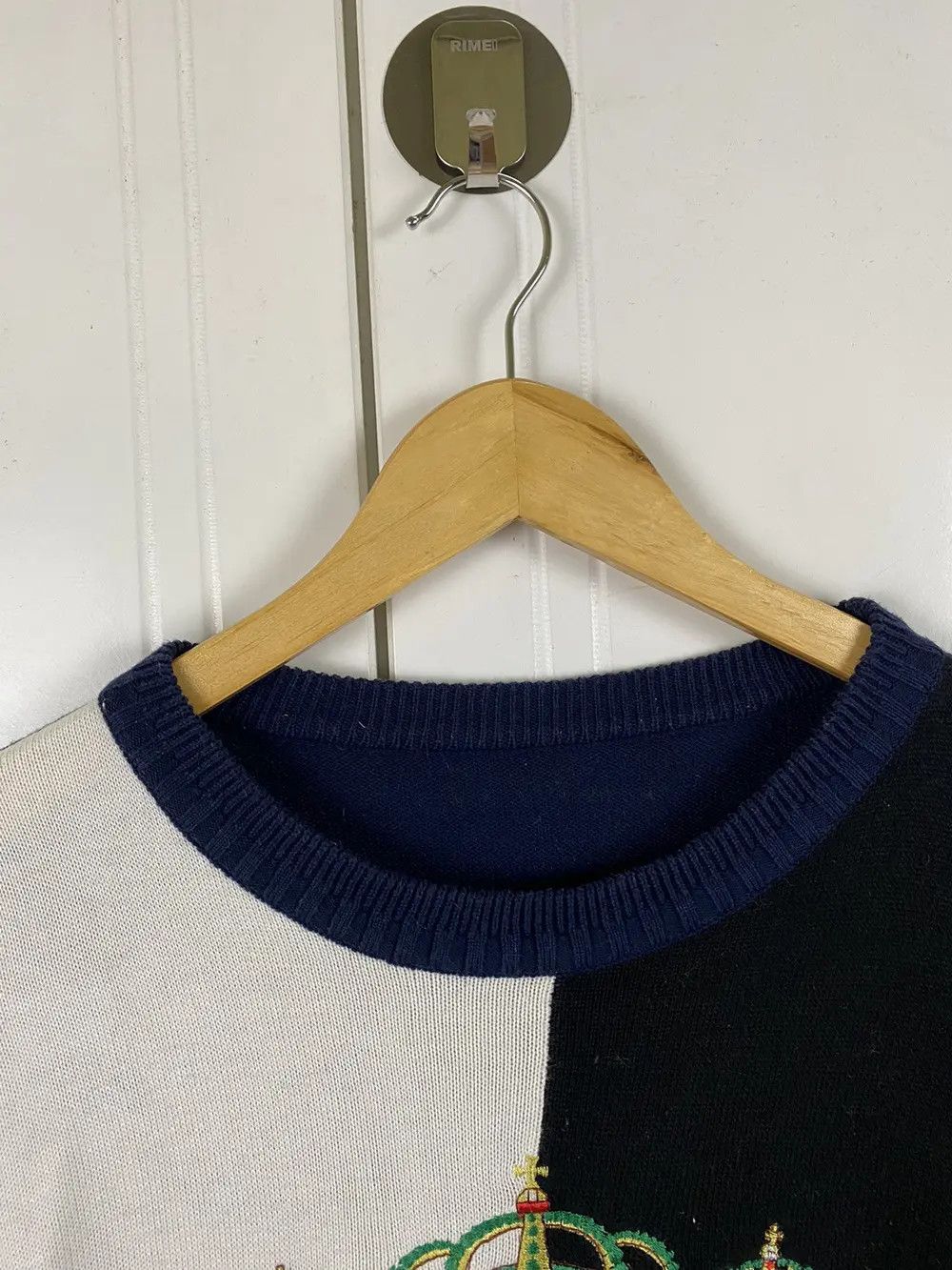 Japanese Brand × Vintage Vintage Knitwear Big Logo Size US L / EU 52-54 / 3 - 7 Thumbnail