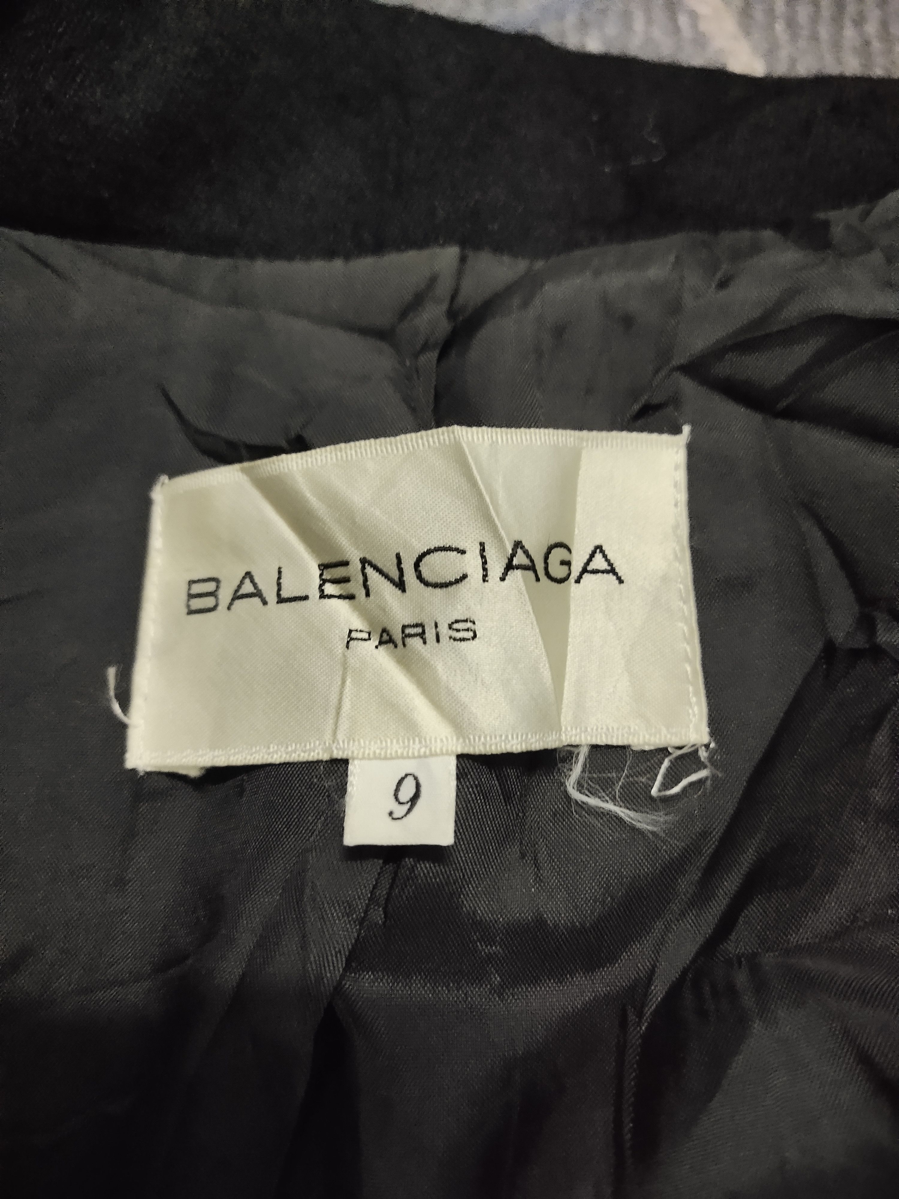 Balenciaga × Japanese Brand × Vintage Vintage Balenciaga Japan Wool Blazer Jacket Size US L / EU 52-54 / 3 - 4 Thumbnail