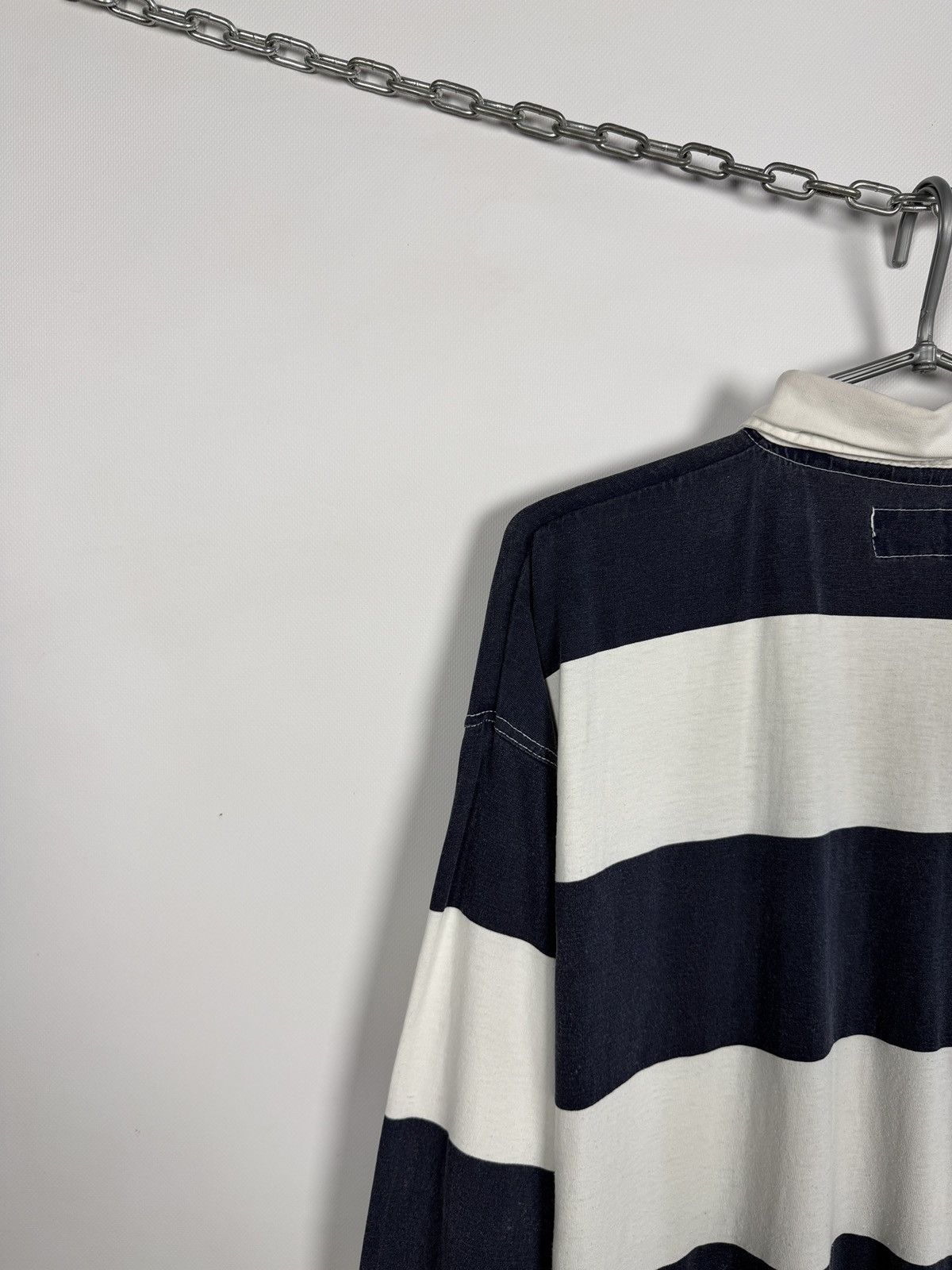 Levi's Vintage Clothing Vintage 90s Levi’s Long Sleeve Striped Polo Shirt Rugby Sz M Size US M / EU 48-50 / 2 - 11 Thumbnail