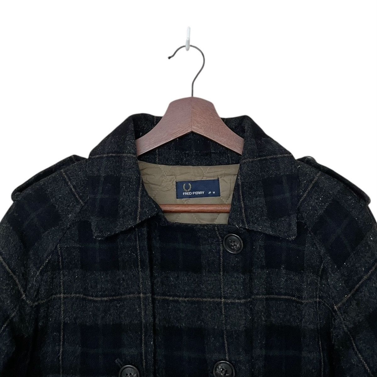 Fred Perry × Vintage Vintage Brand Fred Perry Wool Jacket 2000s Size US M / EU 48-50 / 2 - 8 Thumbnail