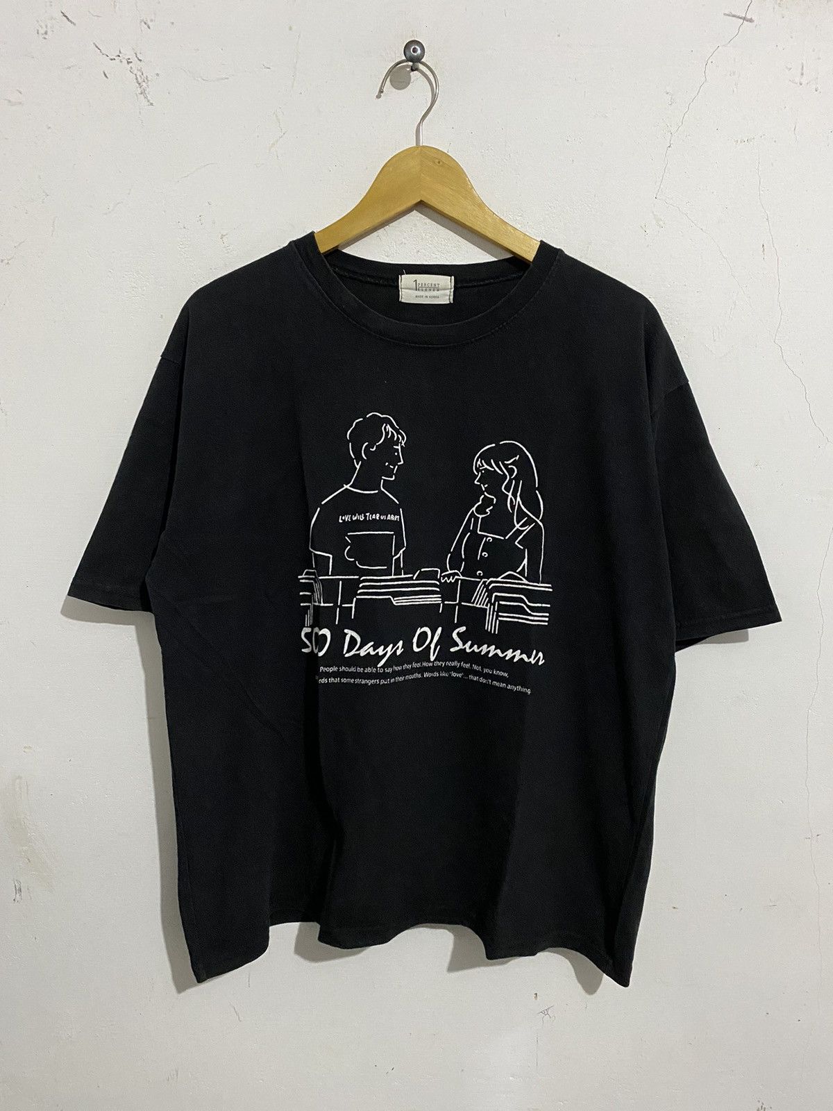 Japanese Brand 💸BINDINGOFFER💸Bootleg 500Days Of Summer Shirt Promo Tee Size US L / EU 52-54 / 3 - 1 Thumbnail